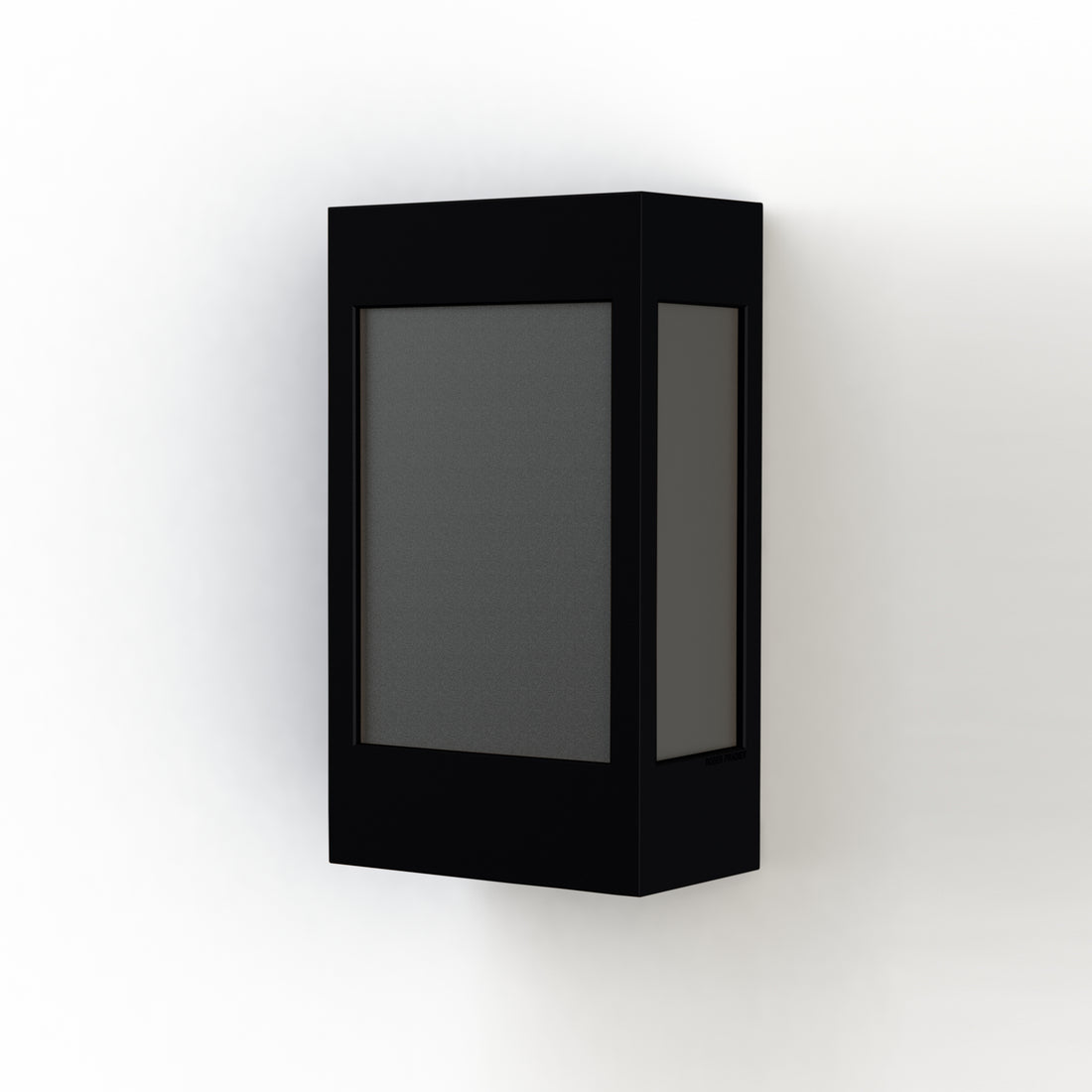 Applique Brick² N° 1 Classe 3 Diffuseur PMMA noir Noir 113 108016113