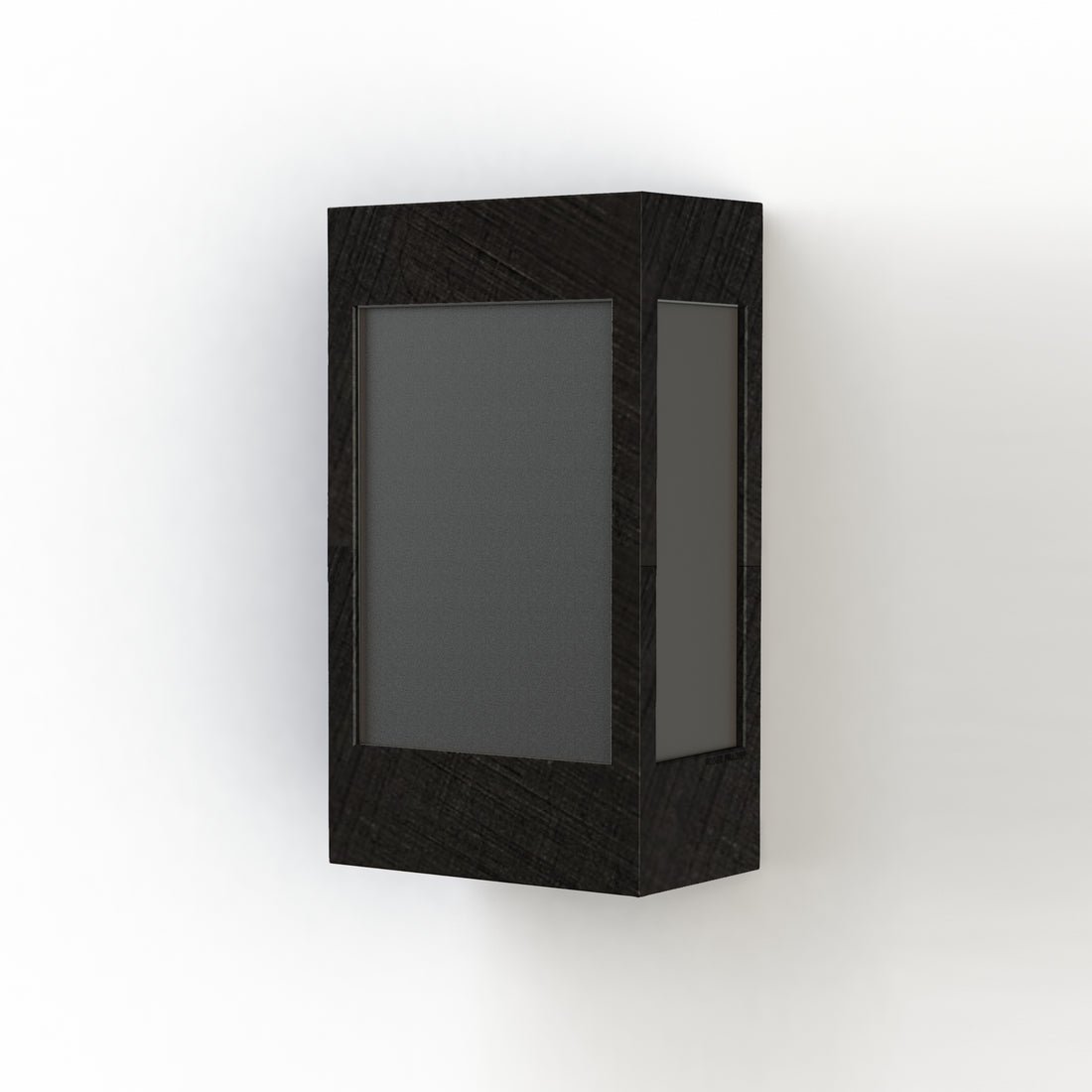 Applique Brick² N° 1 Classe 3 Diffuseur PMMA noir Aluminium anodisé noir 144 108016144