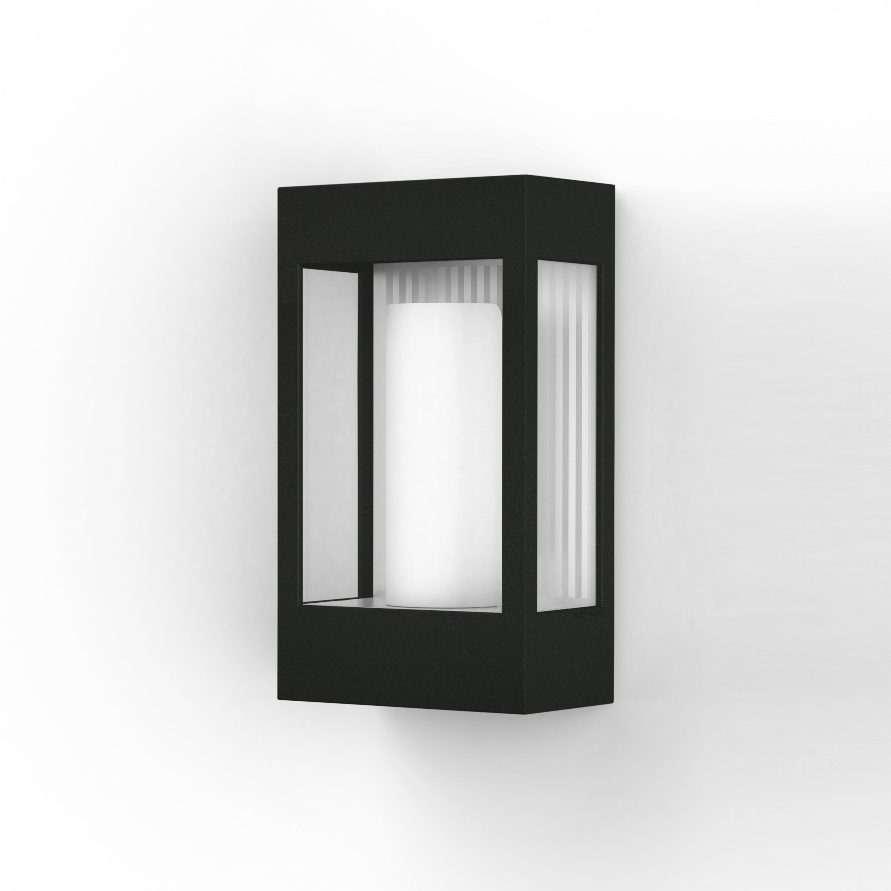 Applique Brick² N°1 Classe 3 Diffuseur clair Gris 006 108015006