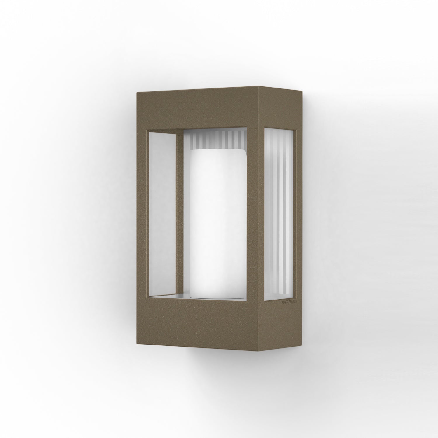 Applique Brick² N°1 Classe 3 Diffuseur clair Grès 054 108015054
