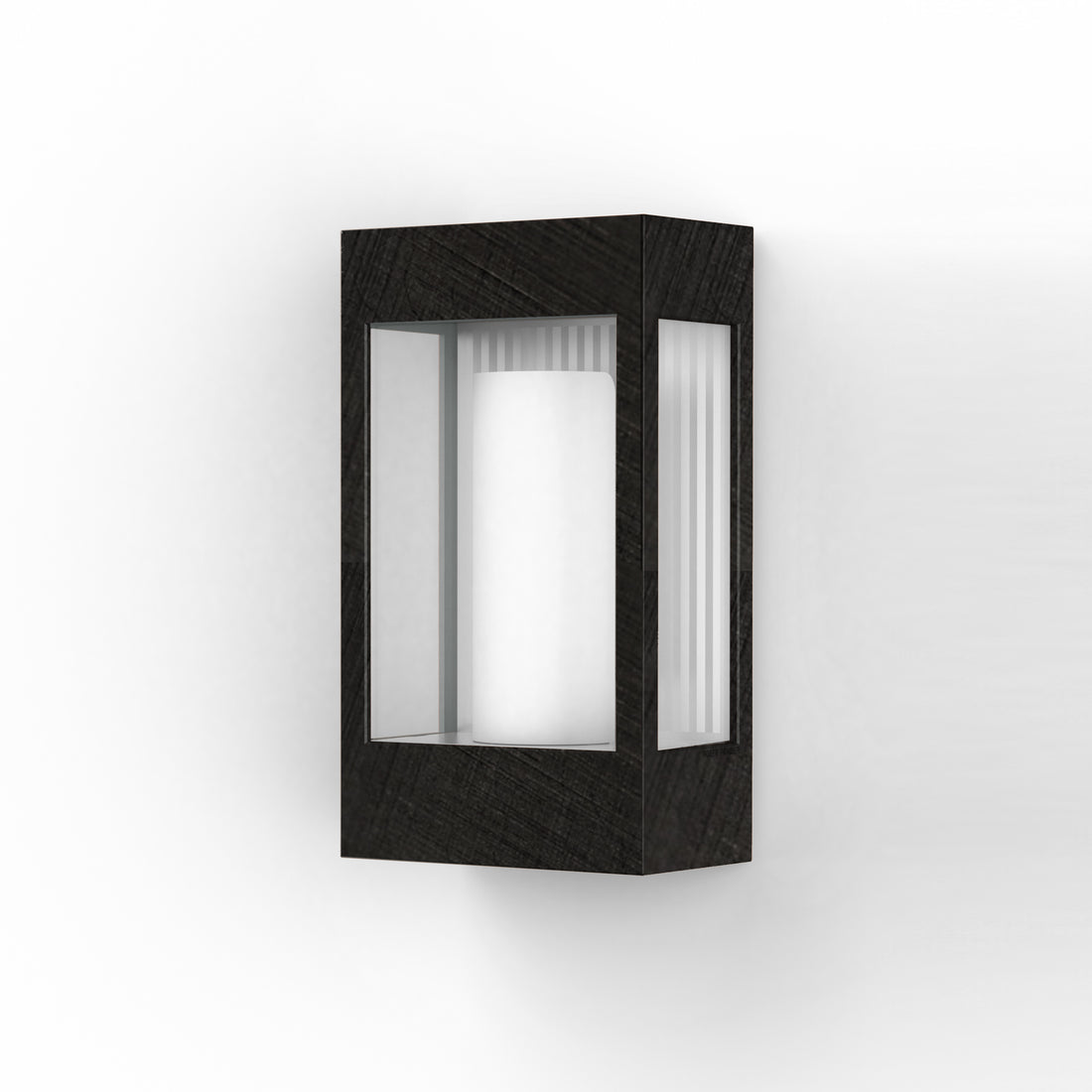 Applique Brick² N°1 clair Aluminium anodisé noir 144 108001144