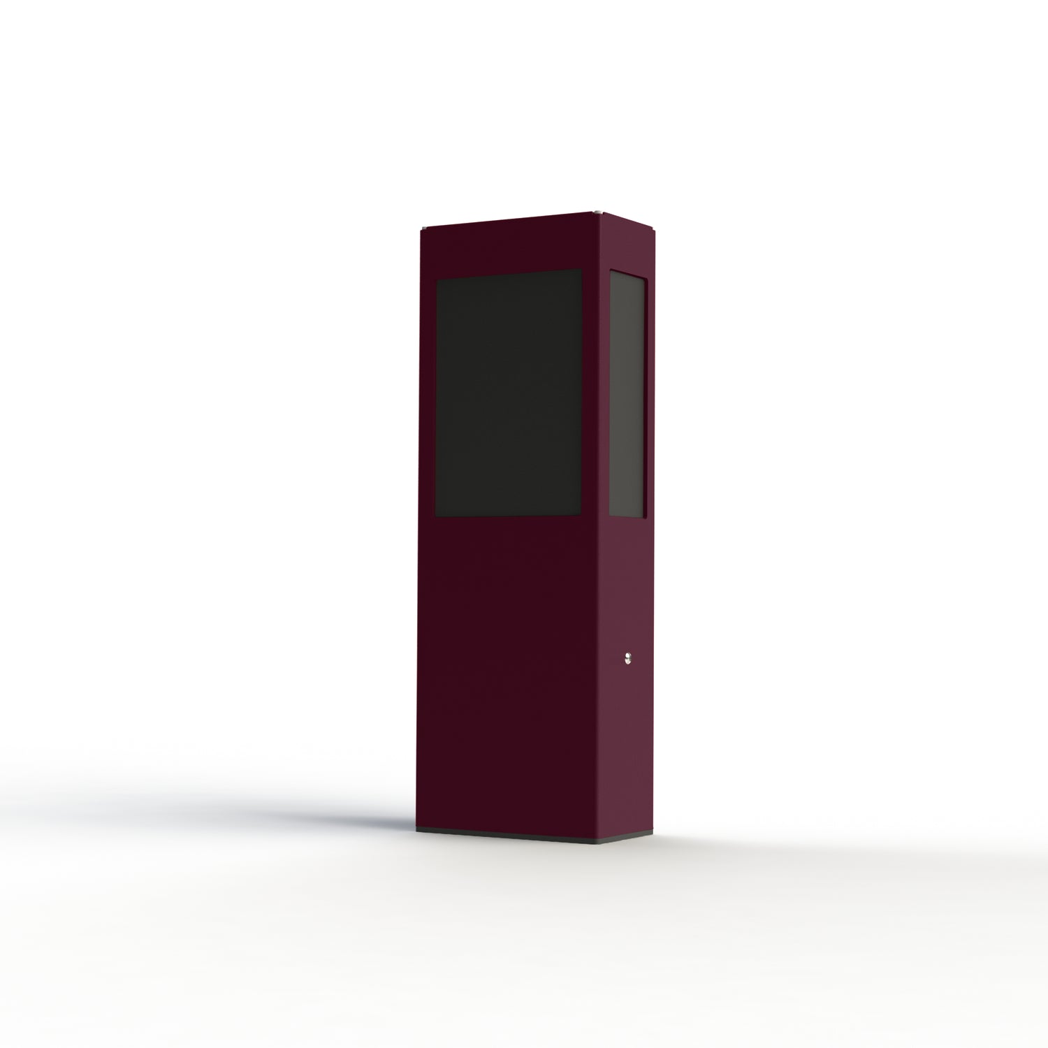 Borne Brick² N°2 Classe 3 Diffuseur PMMA noir Rouge vin 066 108018066