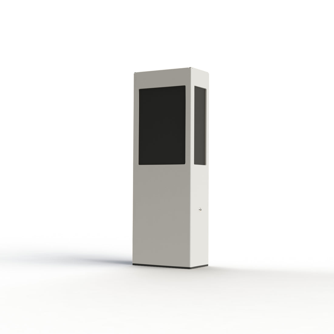 Applique Brick² N°2 PMMA noir Blanc pur 101 108005101