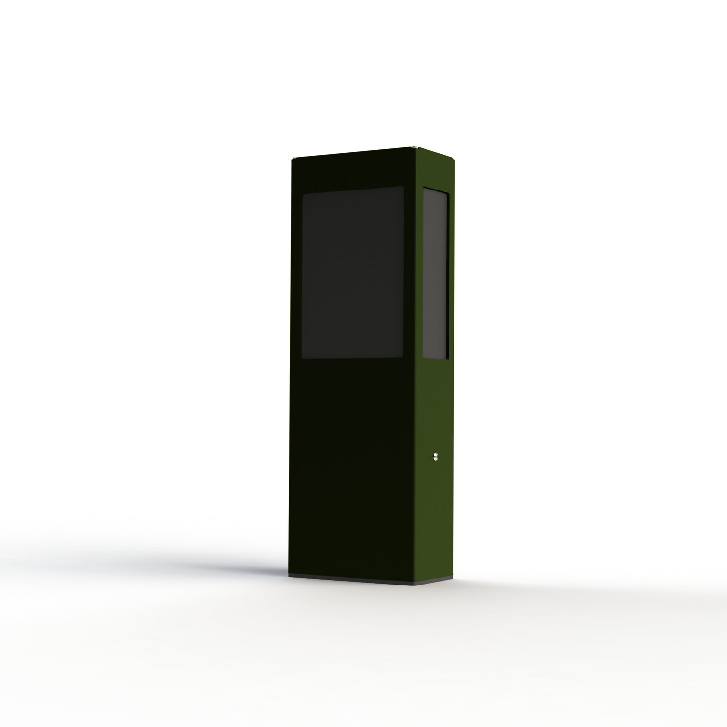 Borne Brick² N°2 Classe 3 Diffuseur PMMA noir Vert 109 108018109