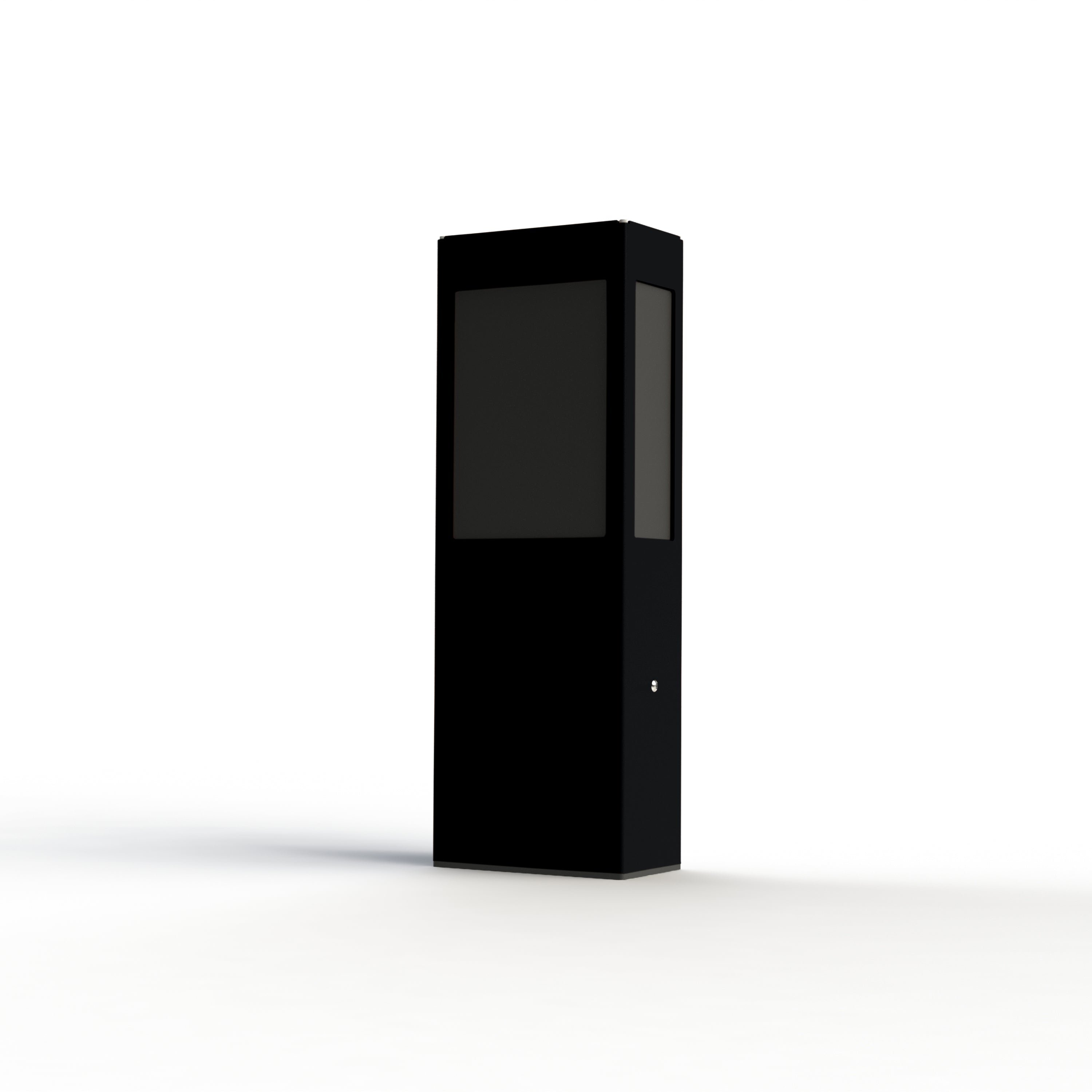 Borne Brick² N°2 Classe 3 Diffuseur PMMA noir Noir 113 108018113