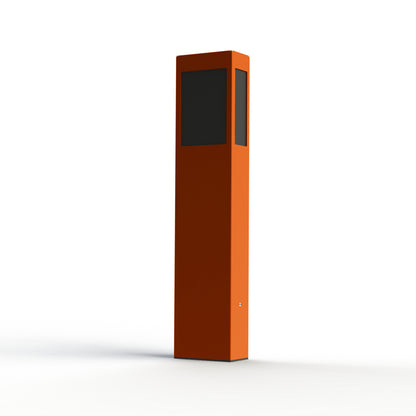 Borne Brick² N°3 PMMA noir Orangé pur 014