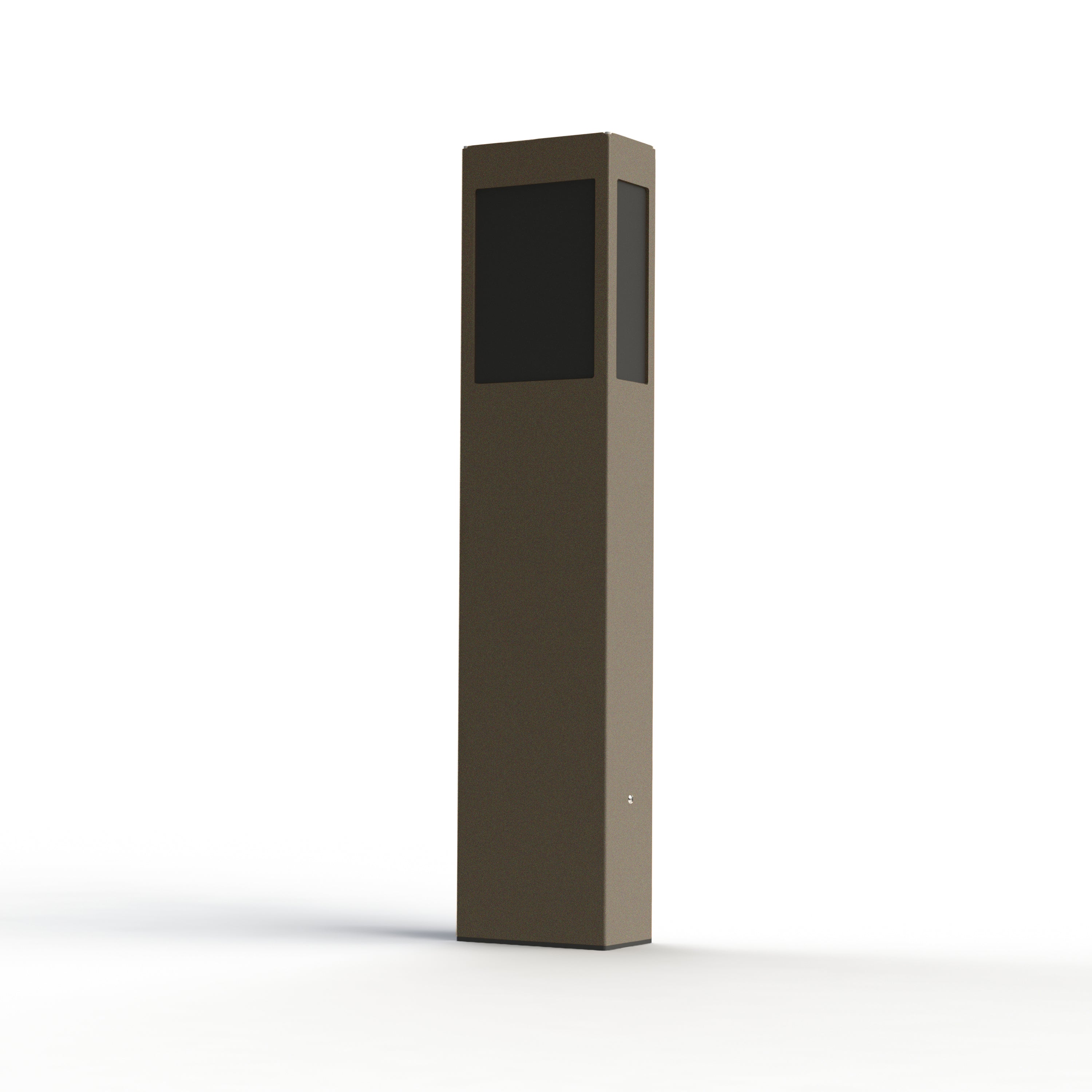 Borne Brick² N°3 Classe 3 Diffuseur PMMA noir Grès 054