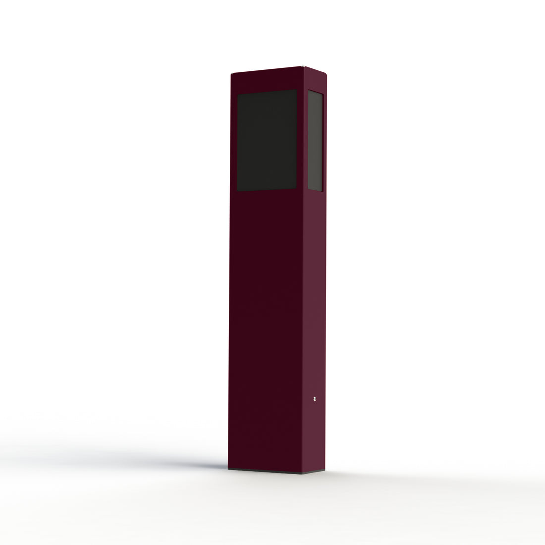 Borne Brick² N°3 PMMA noir Rouge vin 066