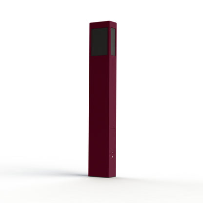 Borne Brick² N°4 PMMA noir Rouge vin 066