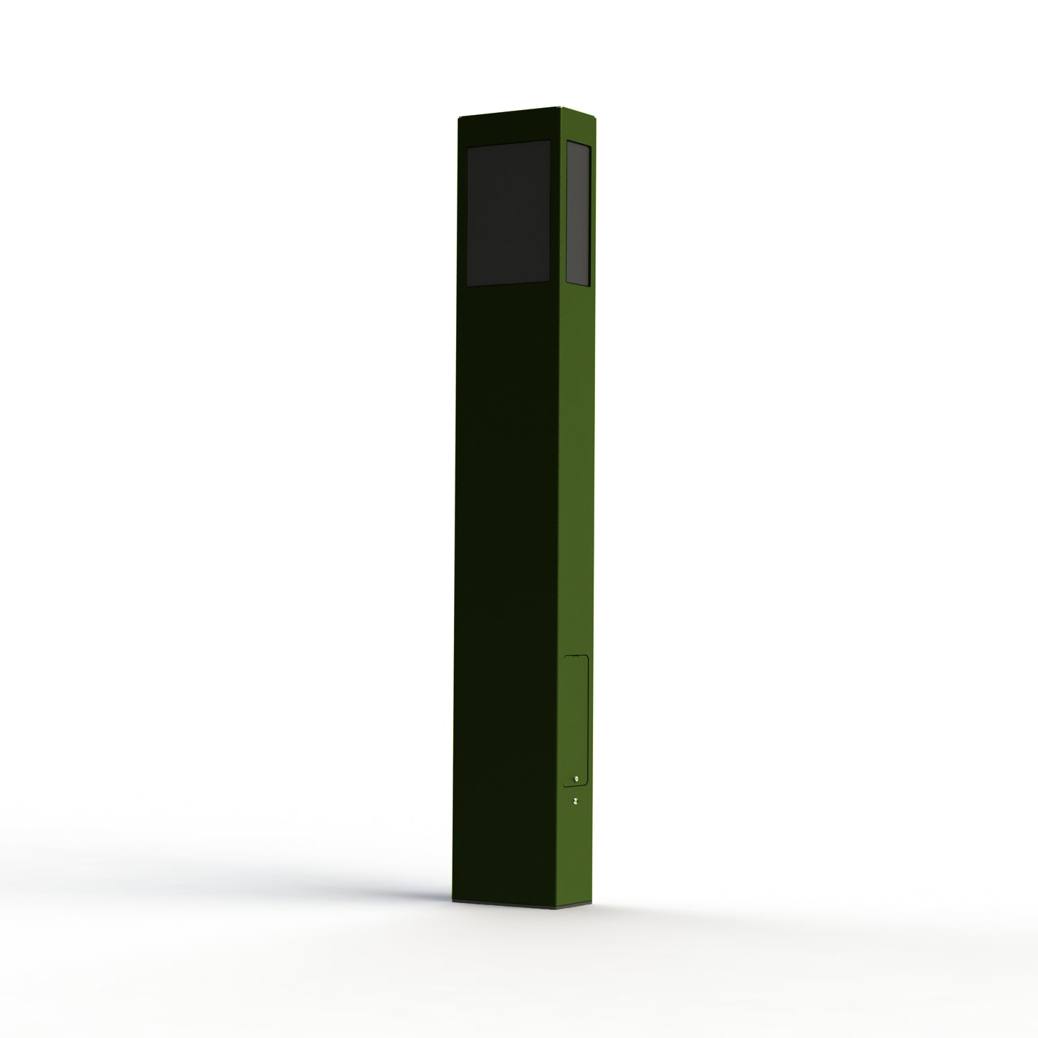 Borne Brick² N°4 PMMA noir Vert fougère 109