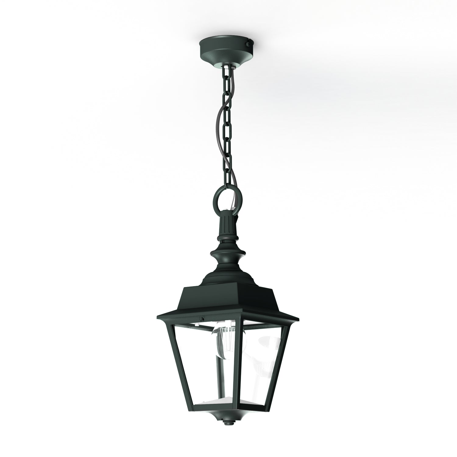 Suspension Chenonceau N°1 E27 Gris ardoise 059