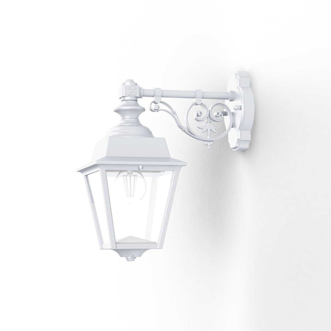 Applique Chenonceau N°4 Blanc 001 117004001