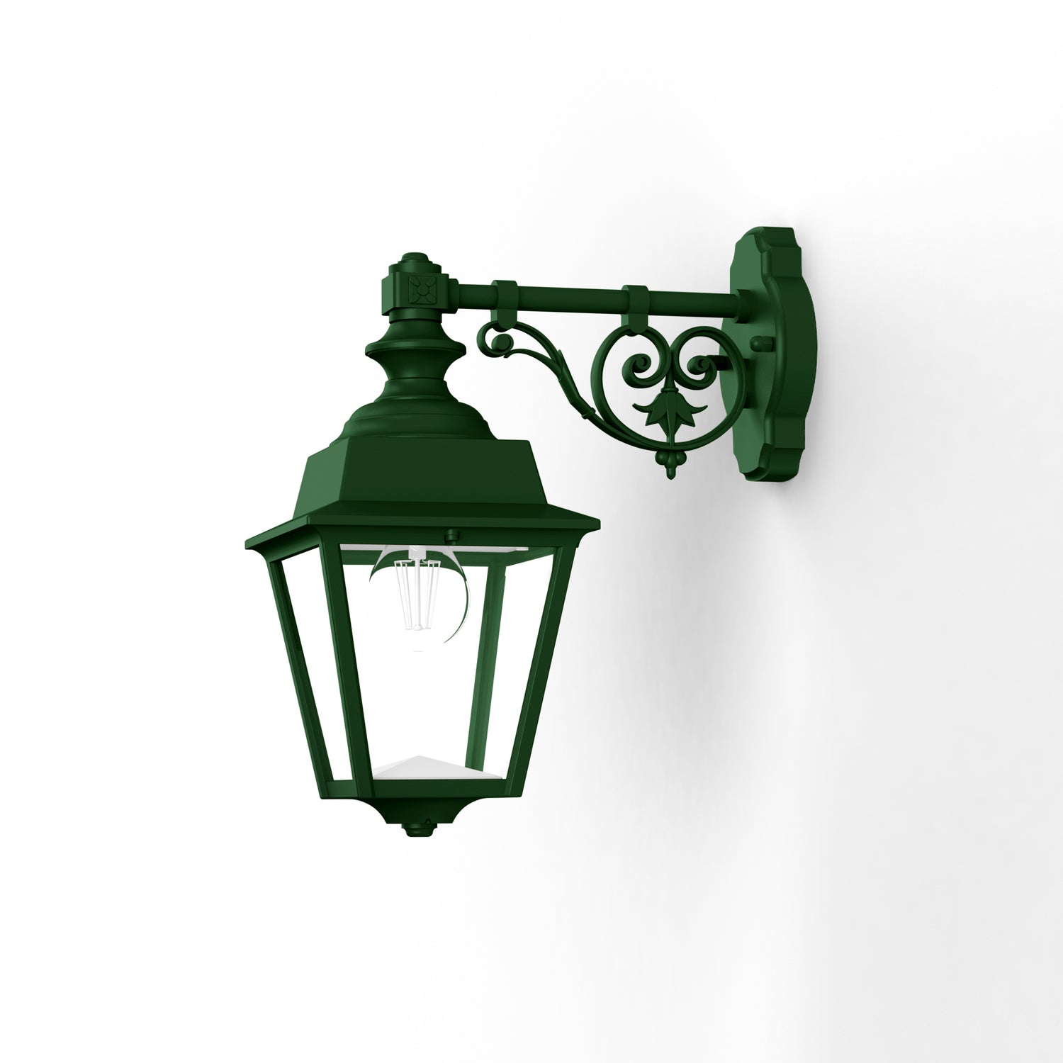 Applique Chenonceau N°4 E27 Vert Anglais 019 117004019