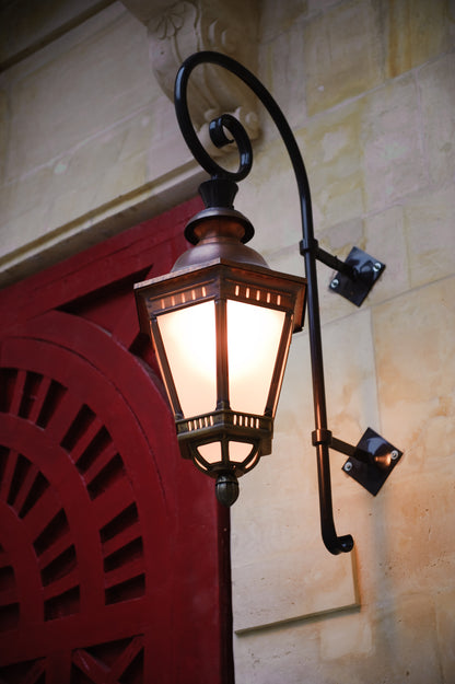 Applique Citadelle avec couronne N°2 LED 35W 2700°K Cuivre 083 116214083