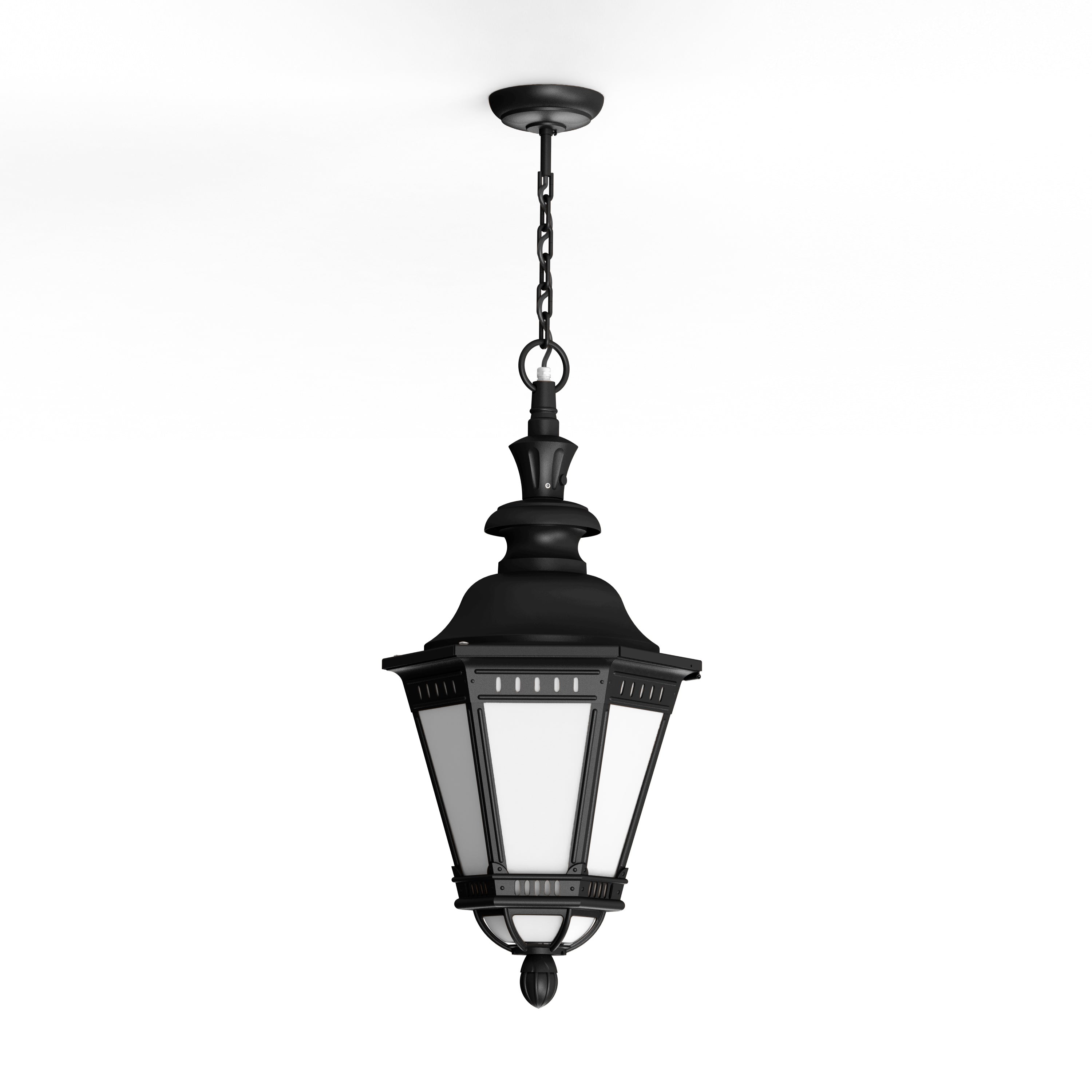 Suspension Citadelle N°1 LED 35W 3000°K Noir 000