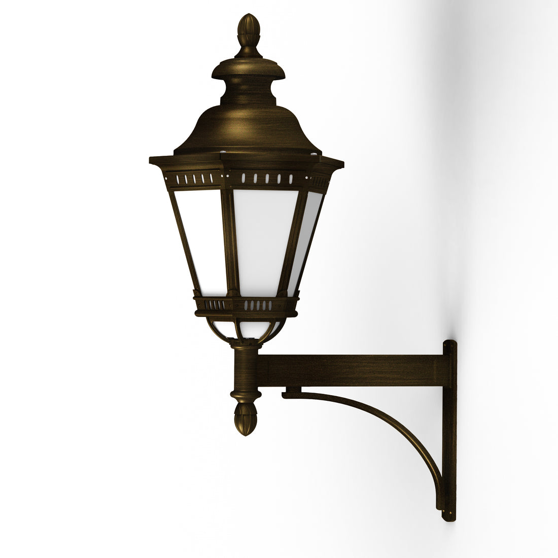 Applique Citadelle N°2 LED 35W 3000°K Patine dorée 009 116113009