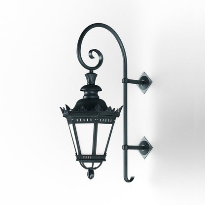 Applique Citadelle avec couronne N°3 LED 35W 2700°K Patine vert de gris 008 116224008