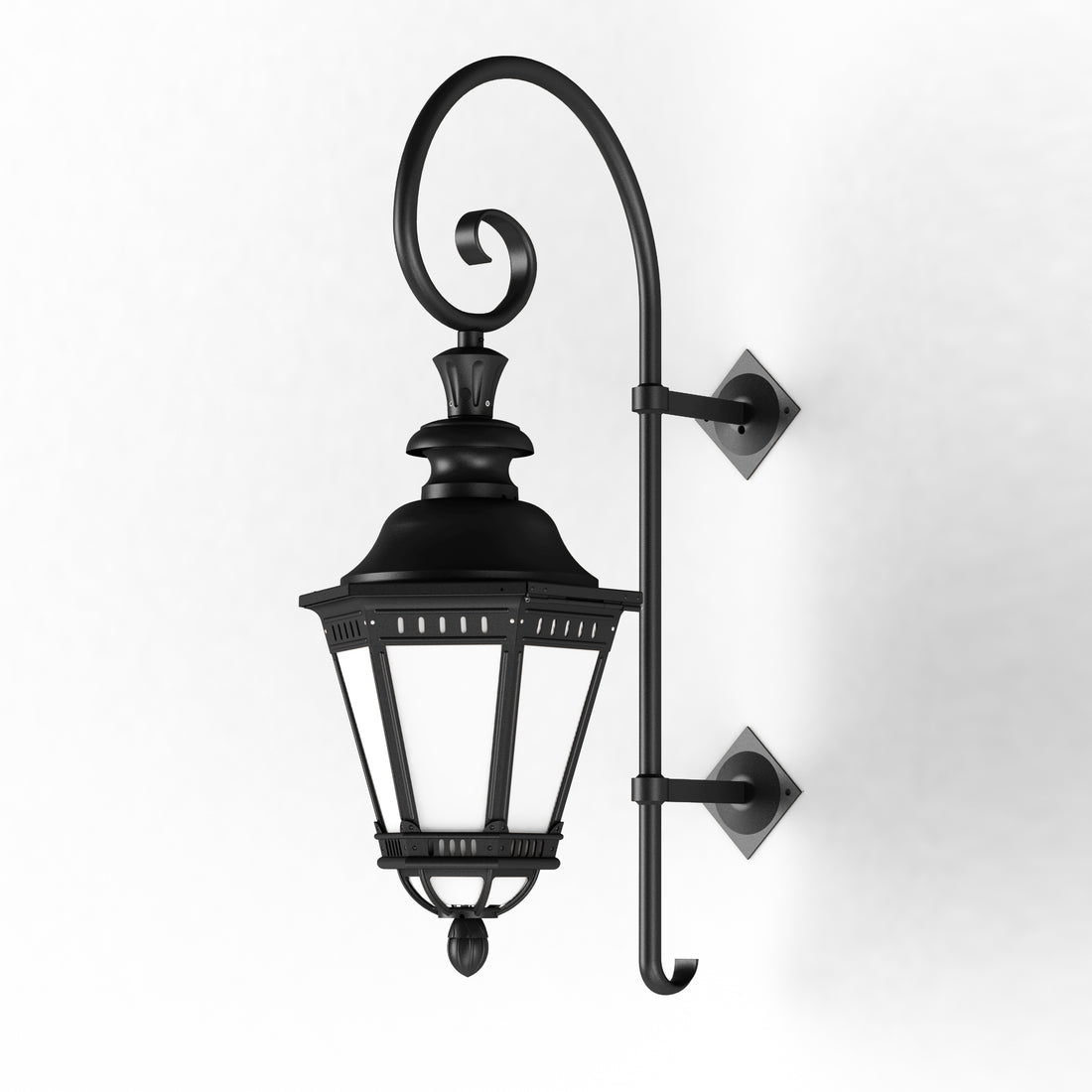 Applique Citadelle N°3 LED 35W 2700°K Noir 000 116223000