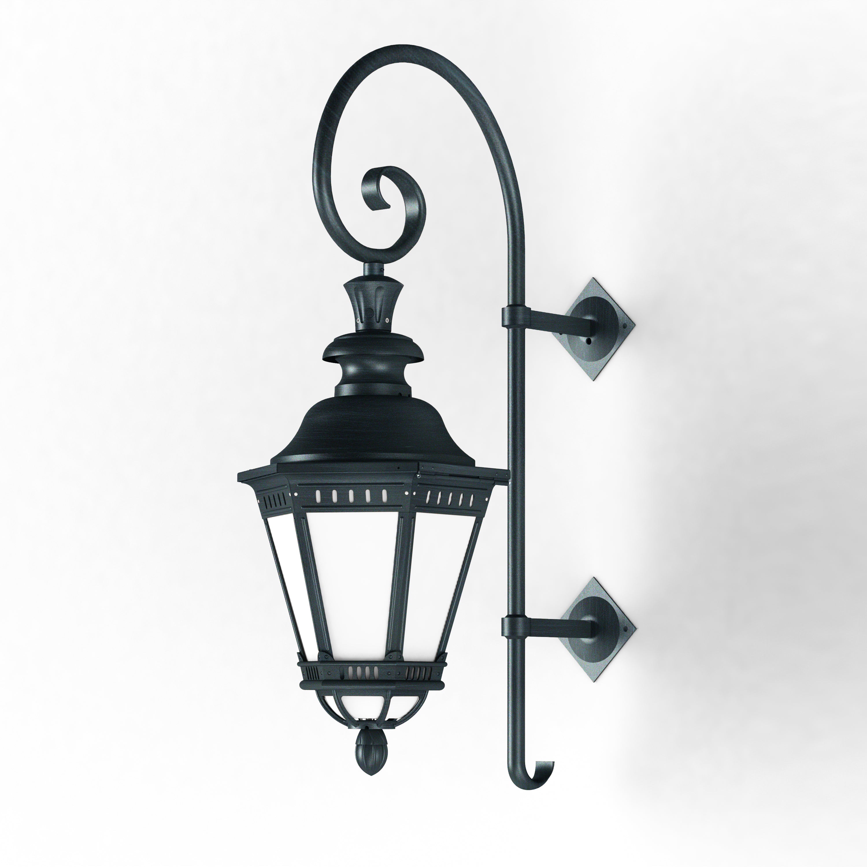 Applique Citadelle N°3 LED 35W 2700°K Patine vert de gris 008 116223008