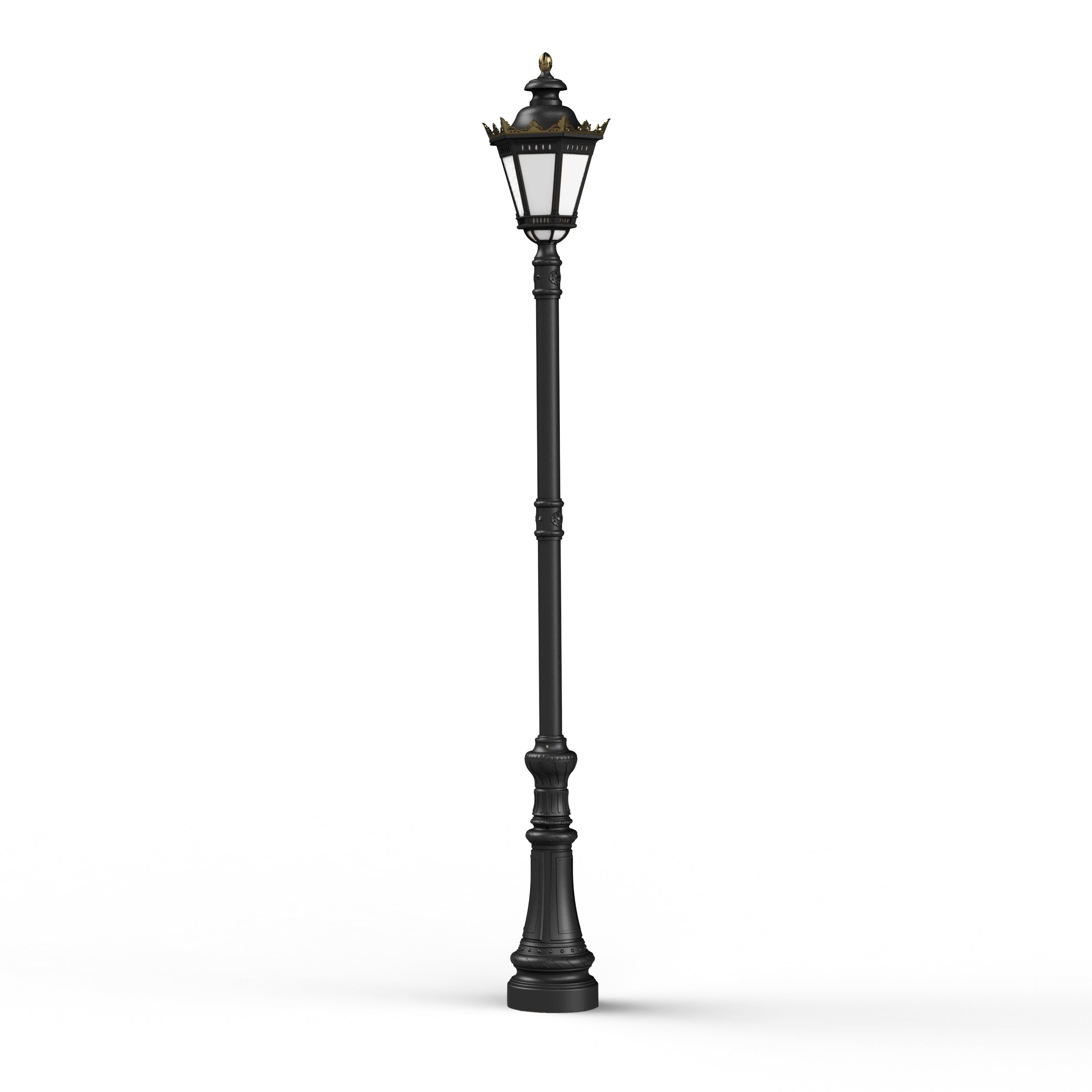 Lampadaire Citadelle N°5 Noir foncé 000 116032000