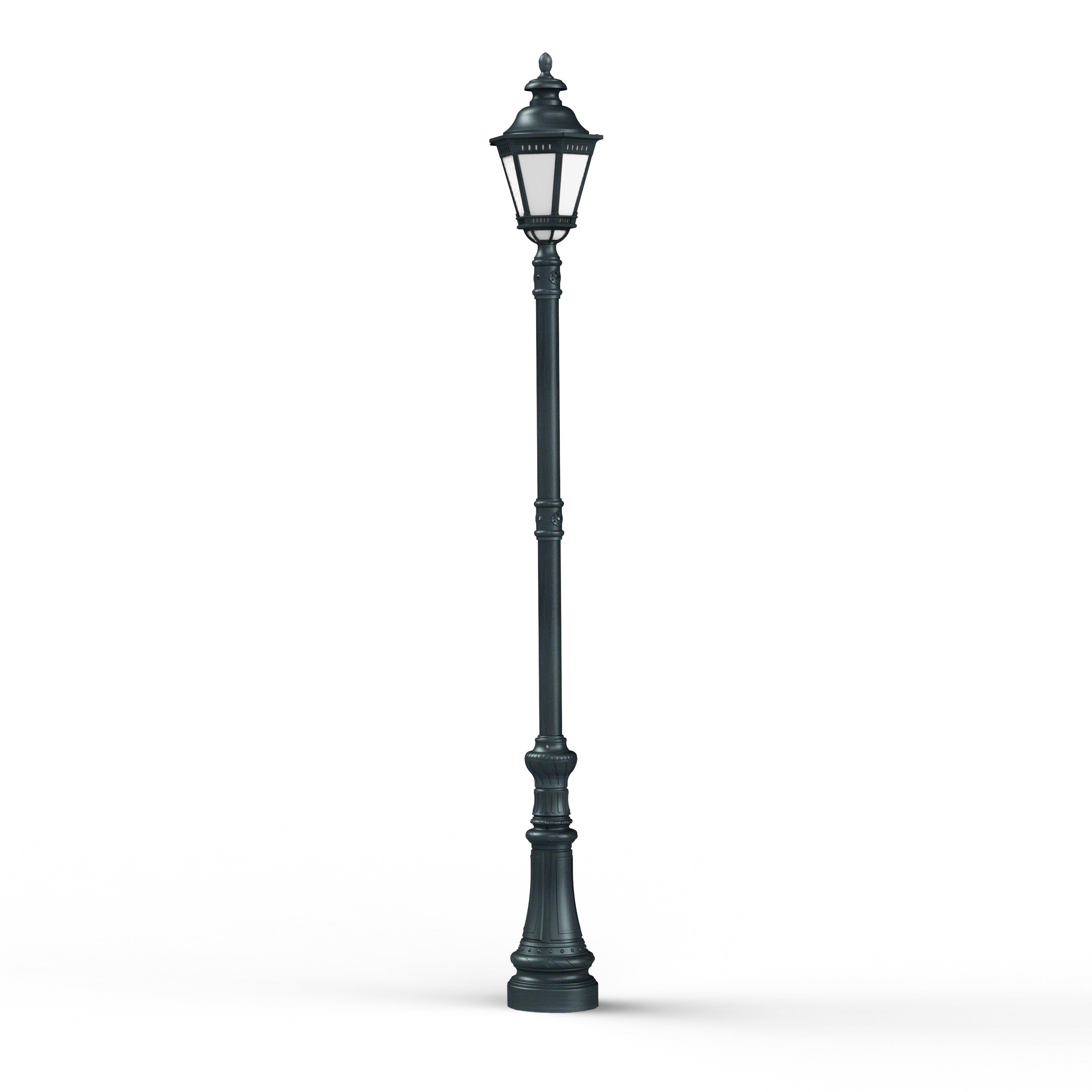 Lampadaire Citadelle N°5 LED 35W 3000°K Patine vert de gris 008 116133008