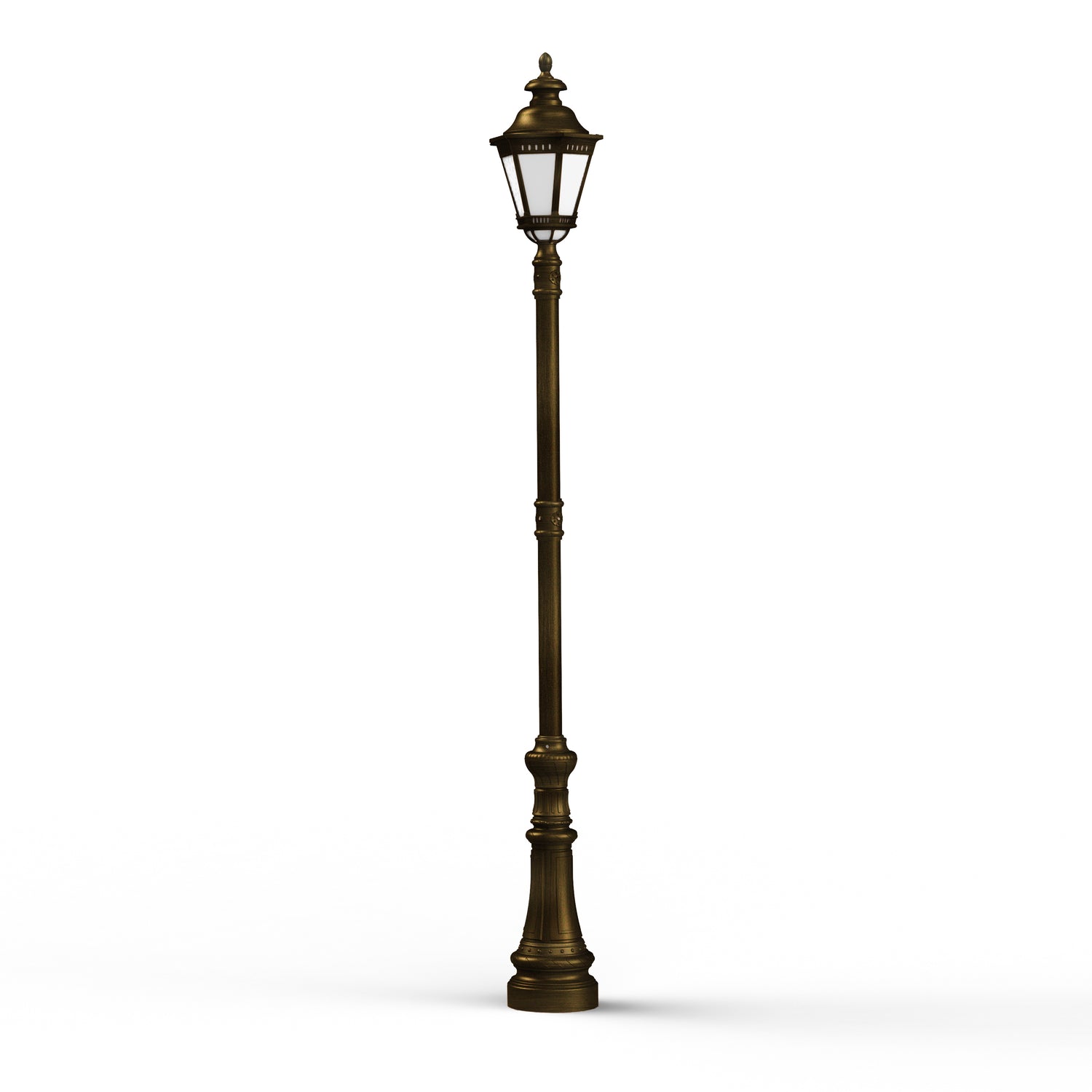 Lampadaire Citadelle N°5 LED 35W 3000°K Patine dorée 009 116133009