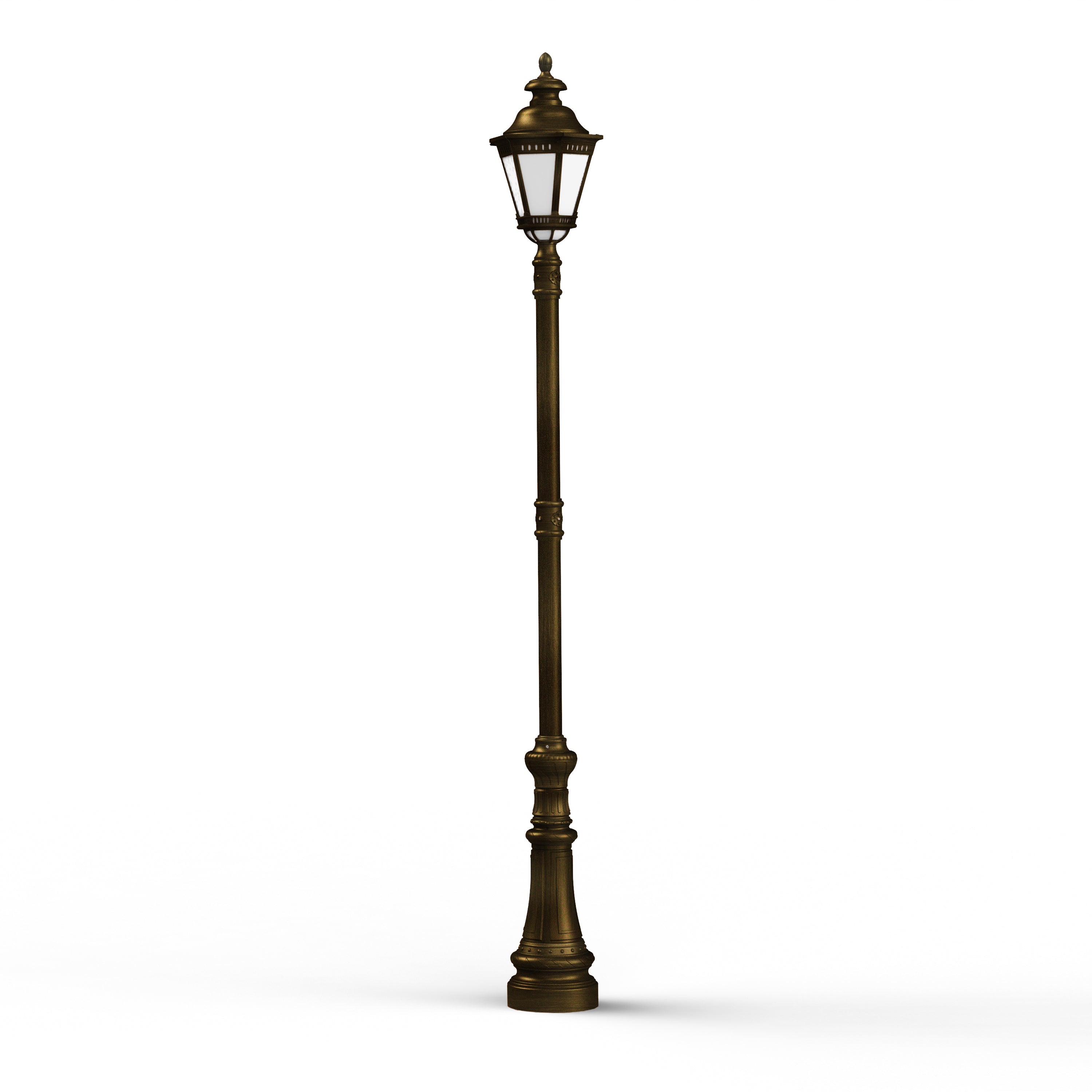 Lampadaire Citadelle N°5 LED 35W 3000°K Patine dorée 009 116133009