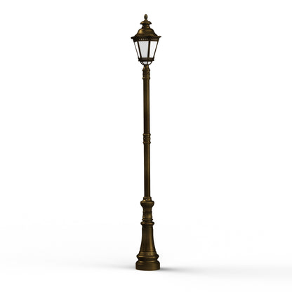 Lampadaire Citadelle N°5 LED 35W 3000°K Patine dorée 009 116133009