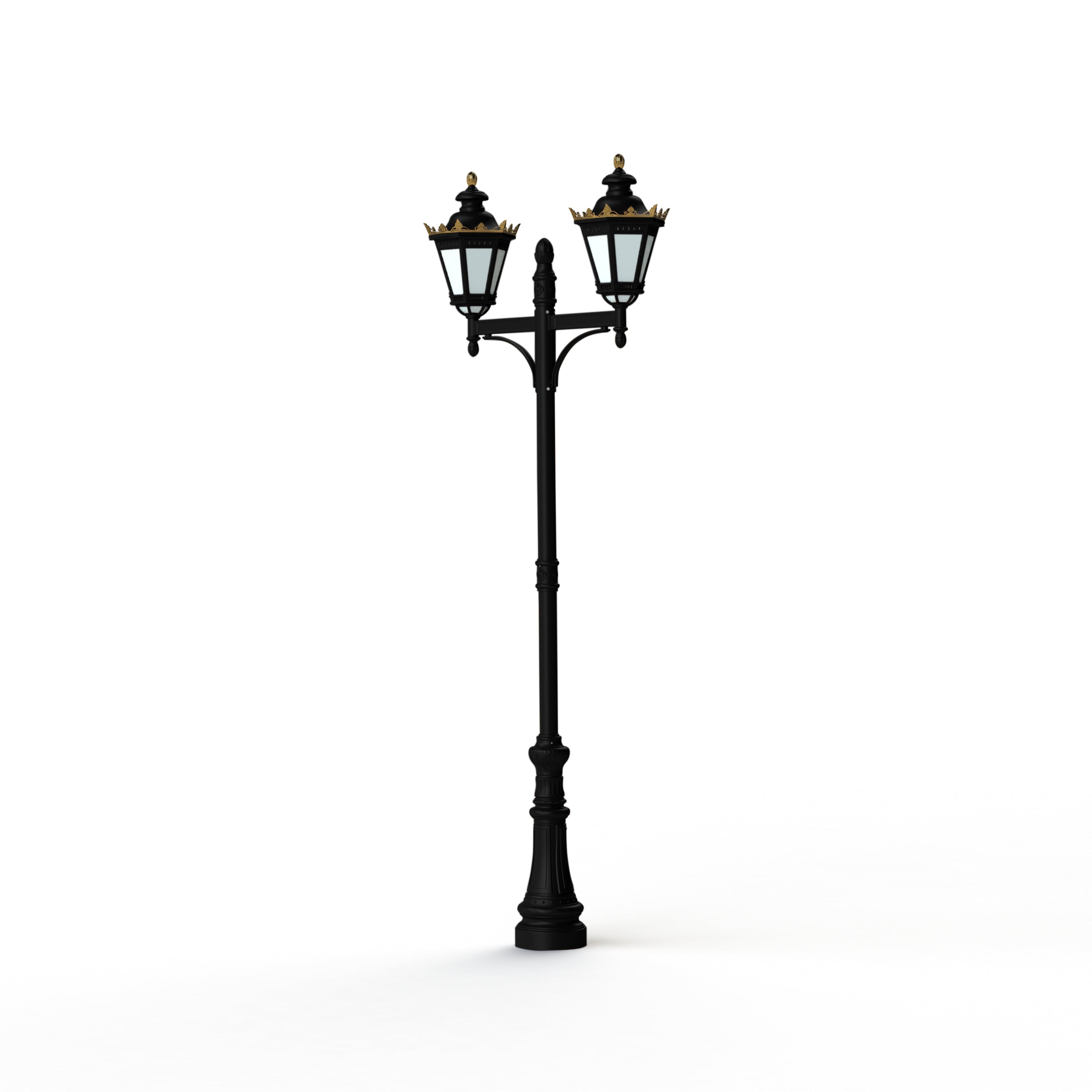 Lampadaire Citadelle N°7 Noir foncé 000 116042000