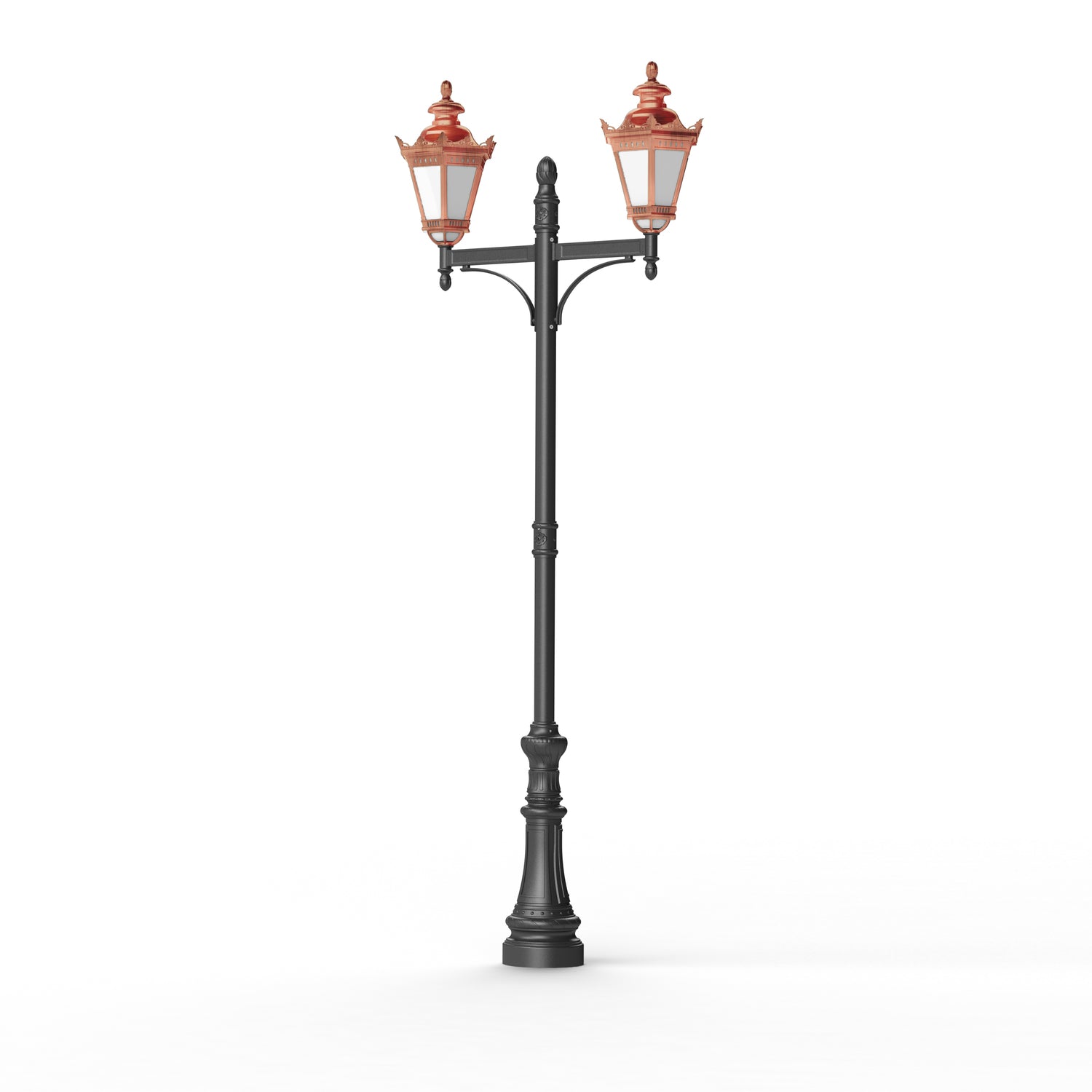 Lampadaire Citadelle avec couronne N°7 LED 35W 3000°K Cuivre 083 116144083