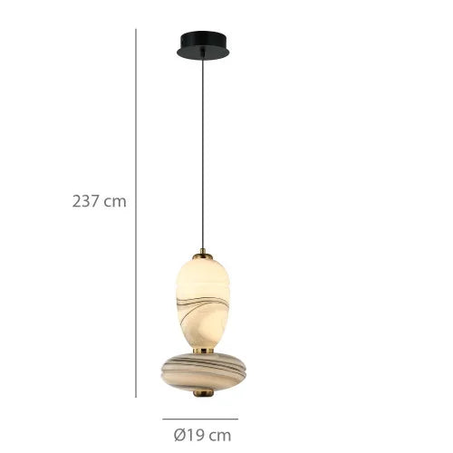 Suspension ELEGANZIA Diamètre 19 cm LOVA 3389