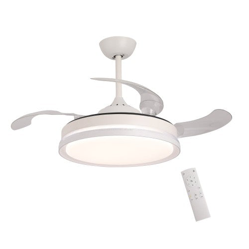 Plafonnier ventilateur Méditerranée LOVA 55060