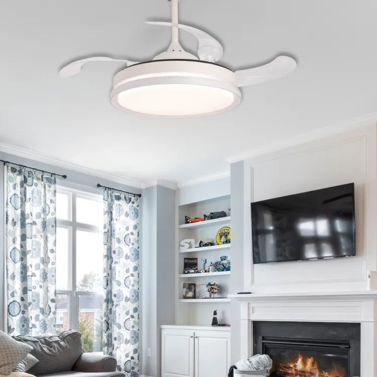 Plafonnier ventilateur Méditerranée LOVA 55060