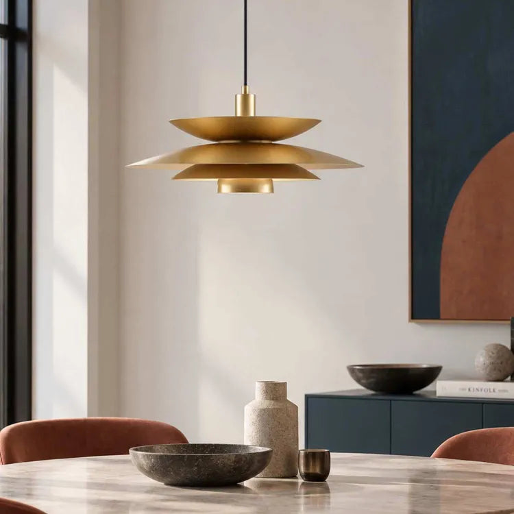 Suspension OSLO cuivre LOVA 9066