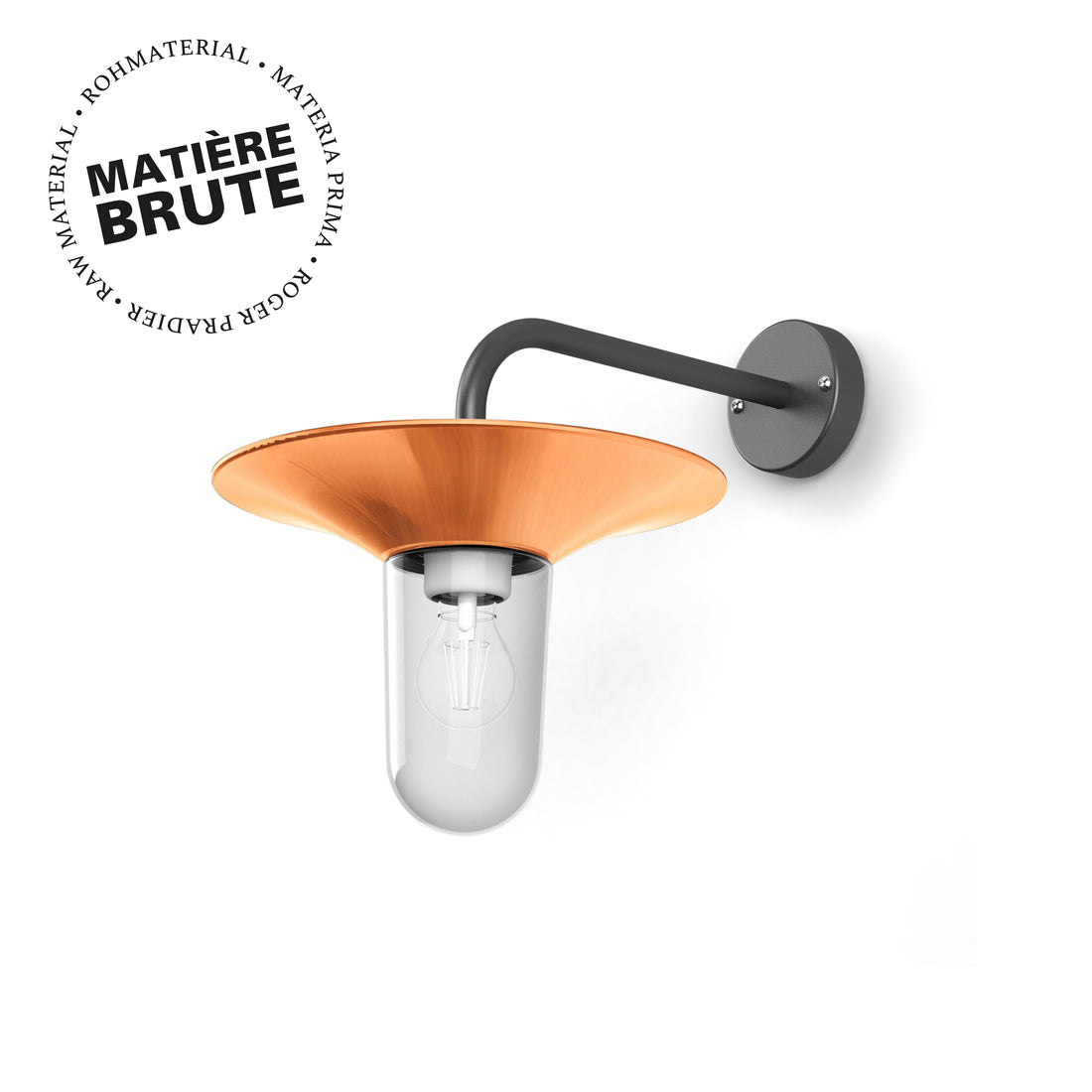 Applique Cooper N°2 clair Cuivre brut 082 179003082