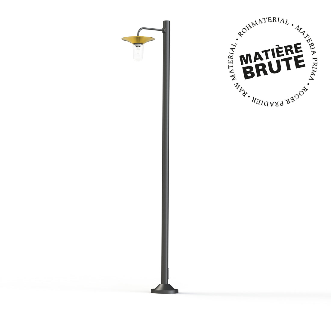 Lampadaire Cooper N°4 clair Laiton brut 072 179007072