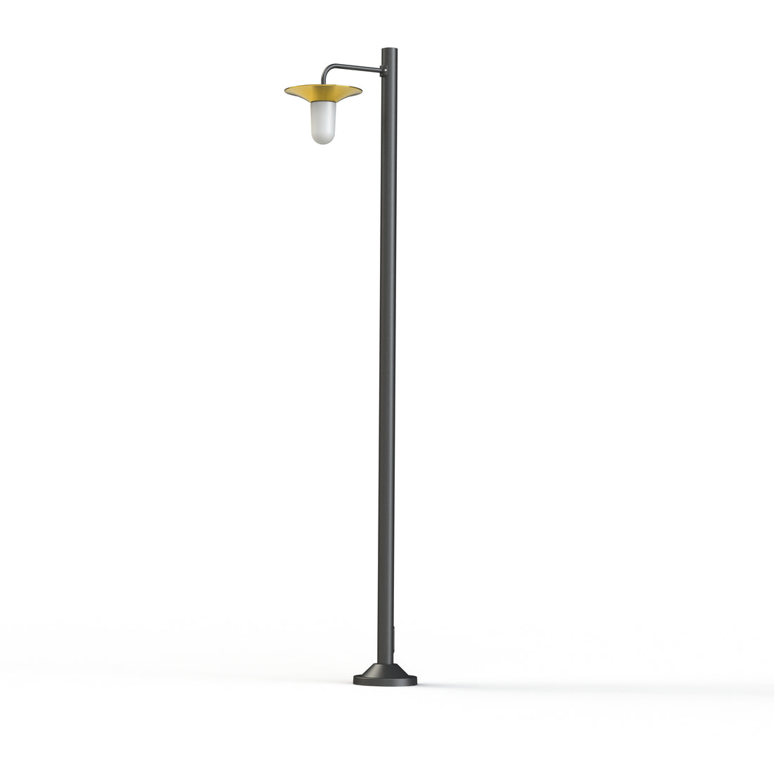 Lampadaire Cooper N°4 opale Laiton brossé vernis 075 179008075