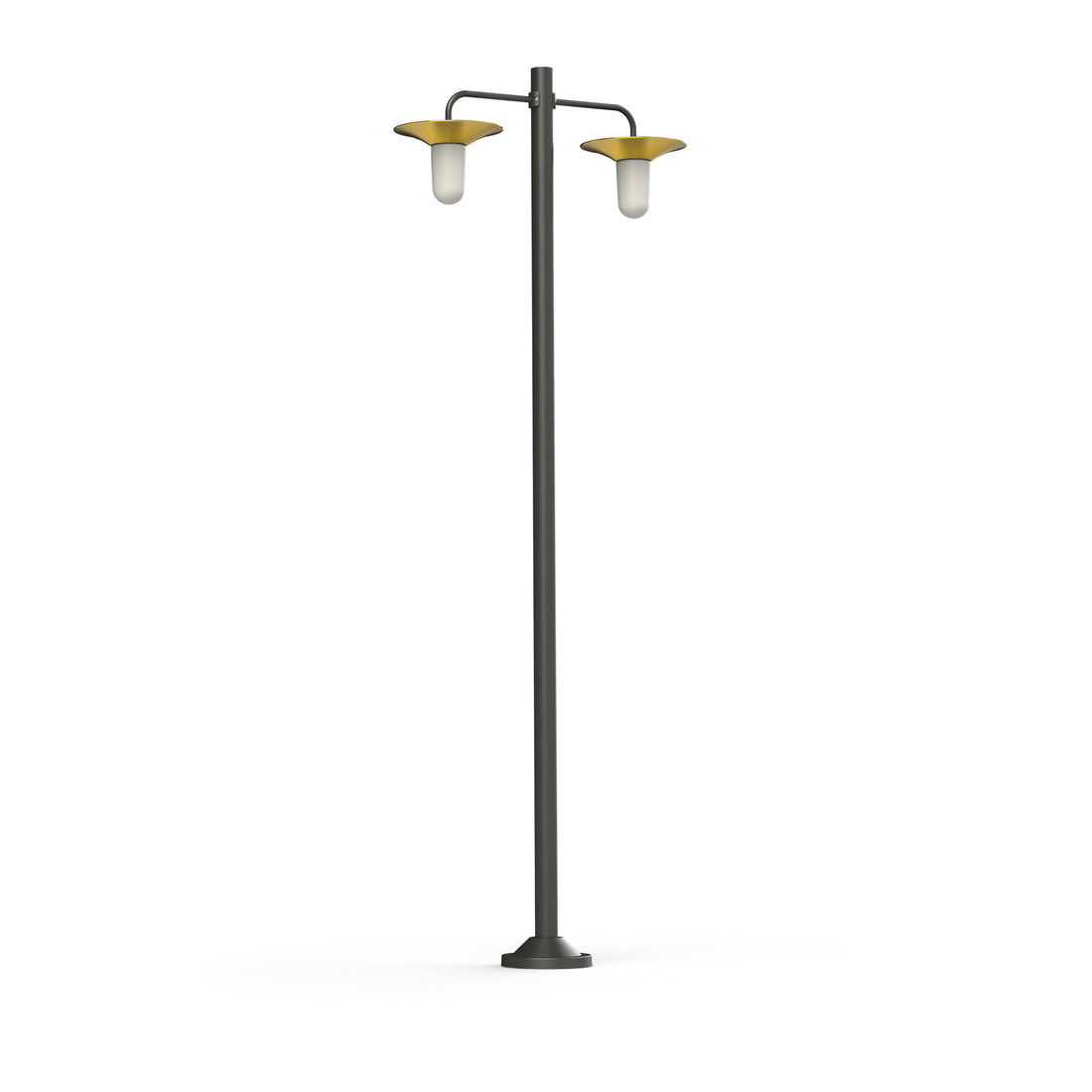 Lampadaire Cooper N°5 opale Laiton brossé vernis 075 179010075