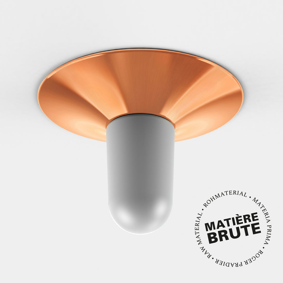 Applique Cooper N°1 opale Cuivre brut 082 179002082