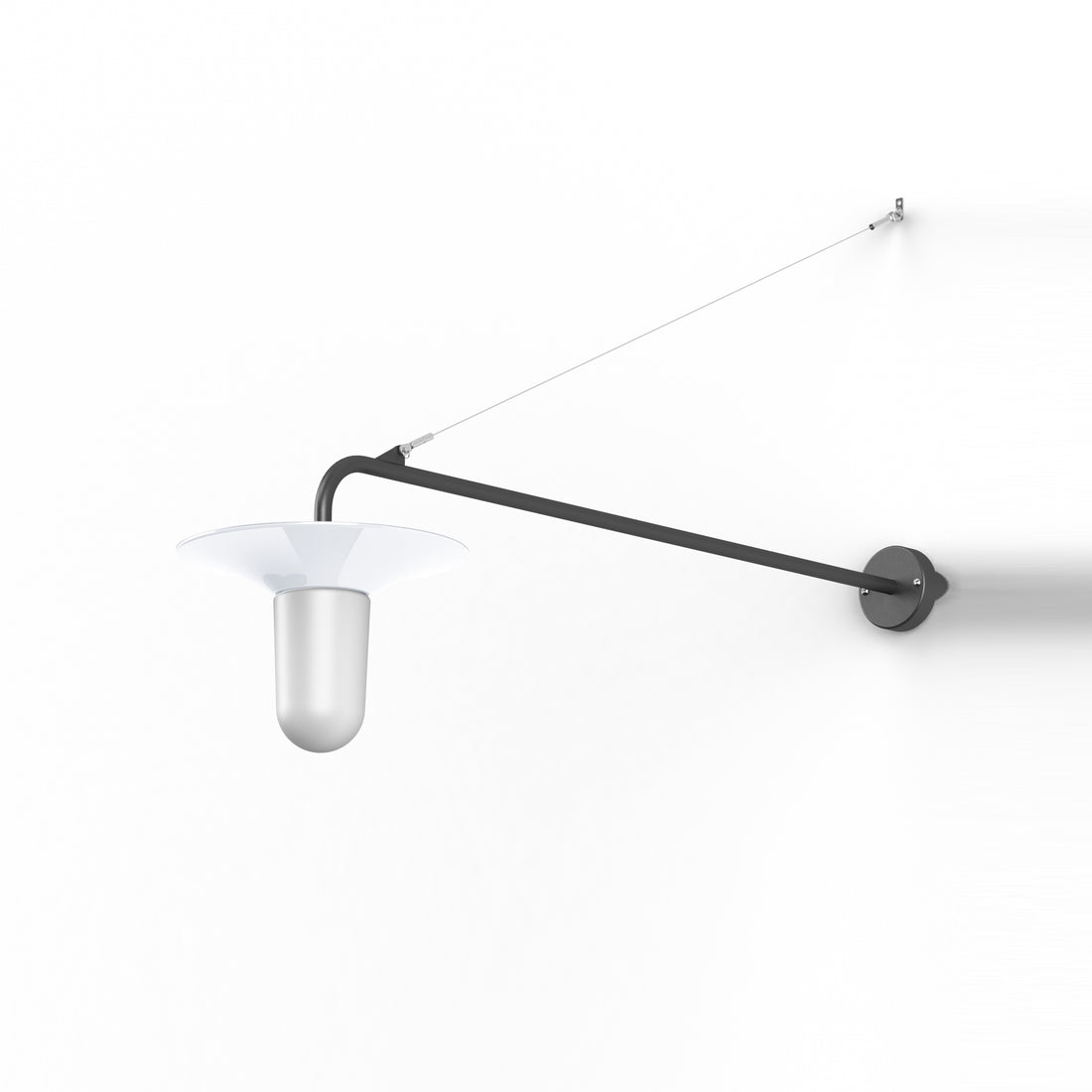 Applique Cooper N°3 opale Emaillé blanc 131 179006131