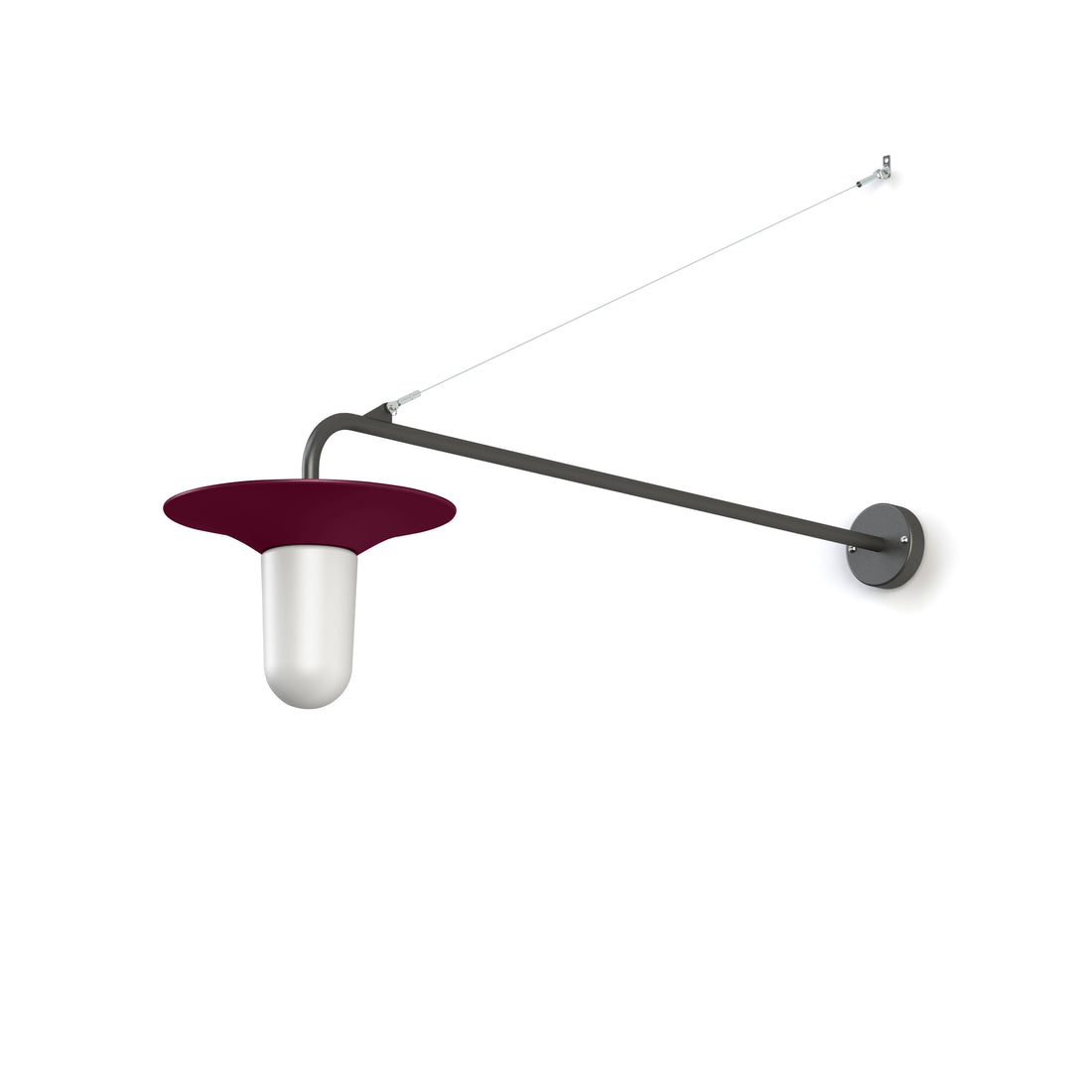 Applique Cooper N°3 opale Rouge vin 066 179006066