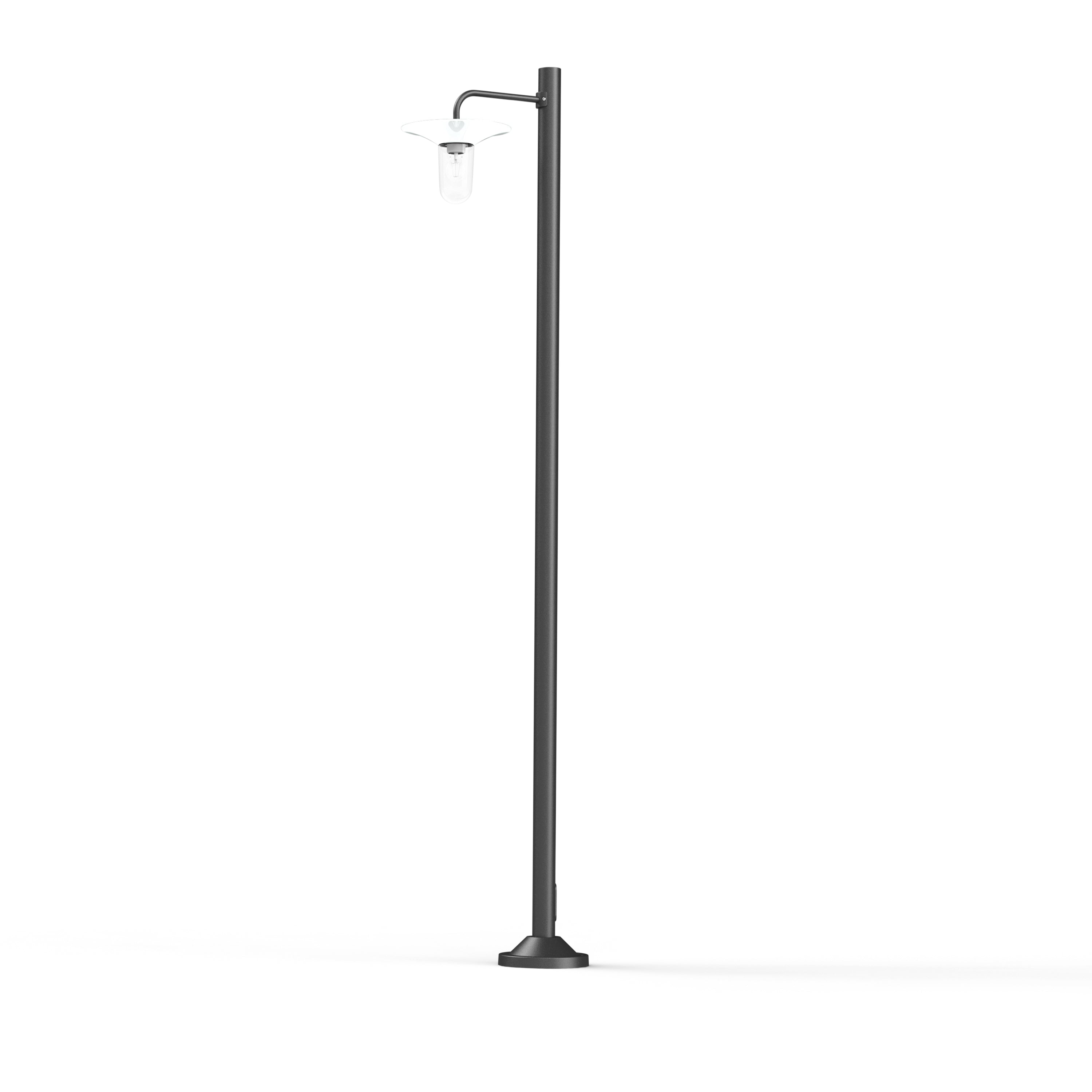 Lampadaire Cooper N°4 clair Blanc signalisation 114 179007114