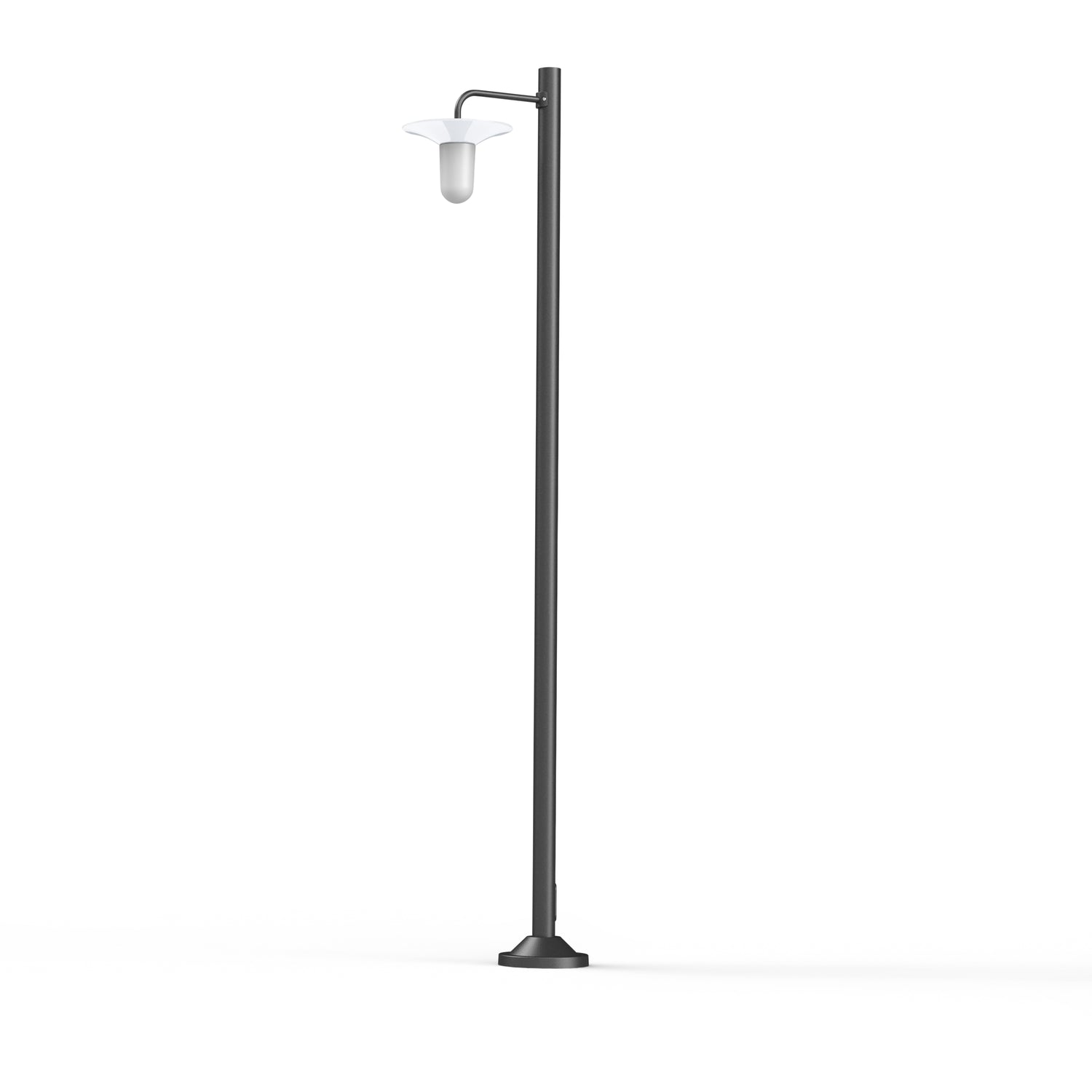 Lampadaire Cooper N°4 opale Emaillé blanc 131 179008131