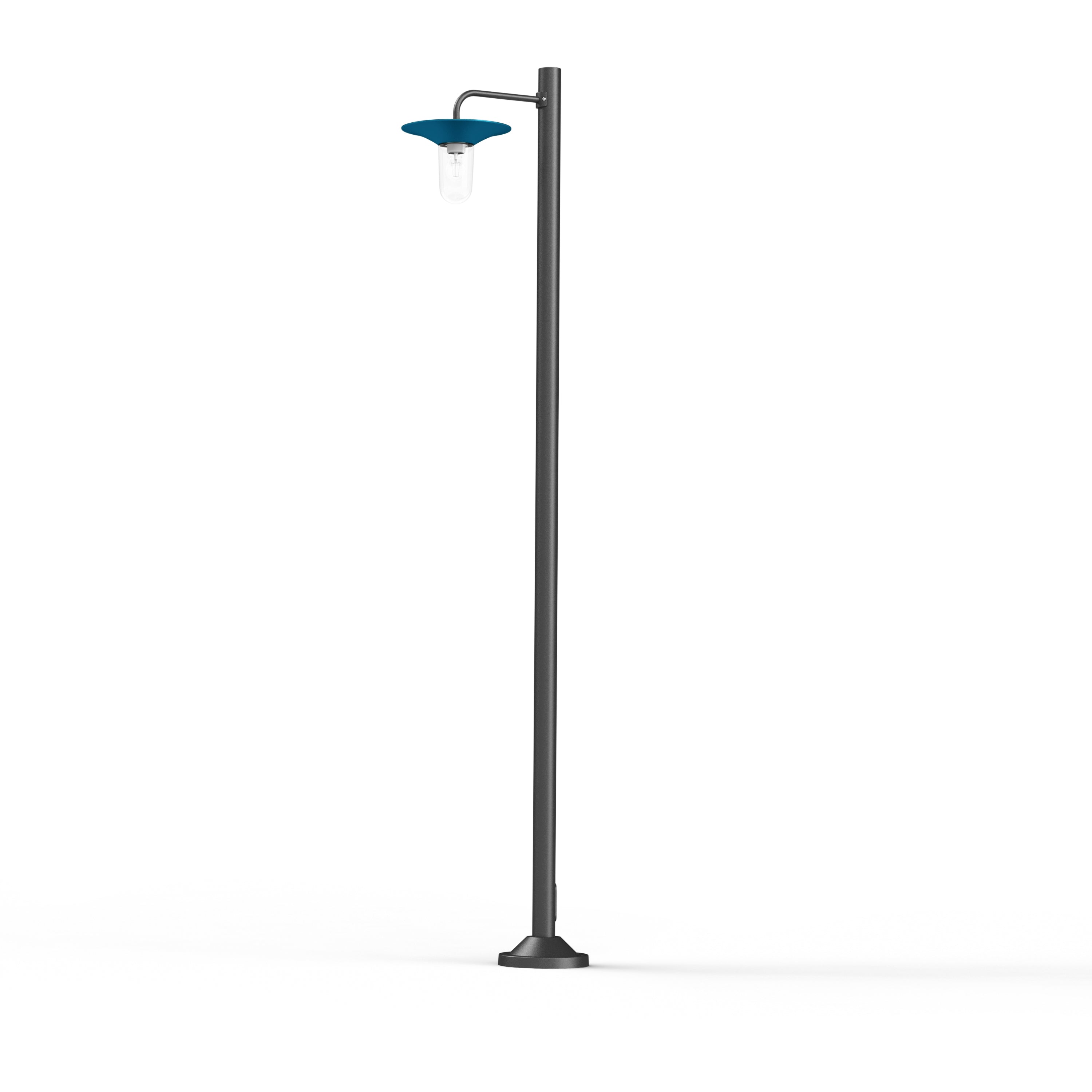 Lampadaire Cooper N°4 clair Bleu Azur mat 134 179007134