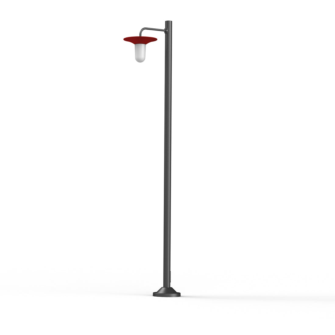 Lampadaire Cooper N°4 opale Rouge tomate 110 179008110