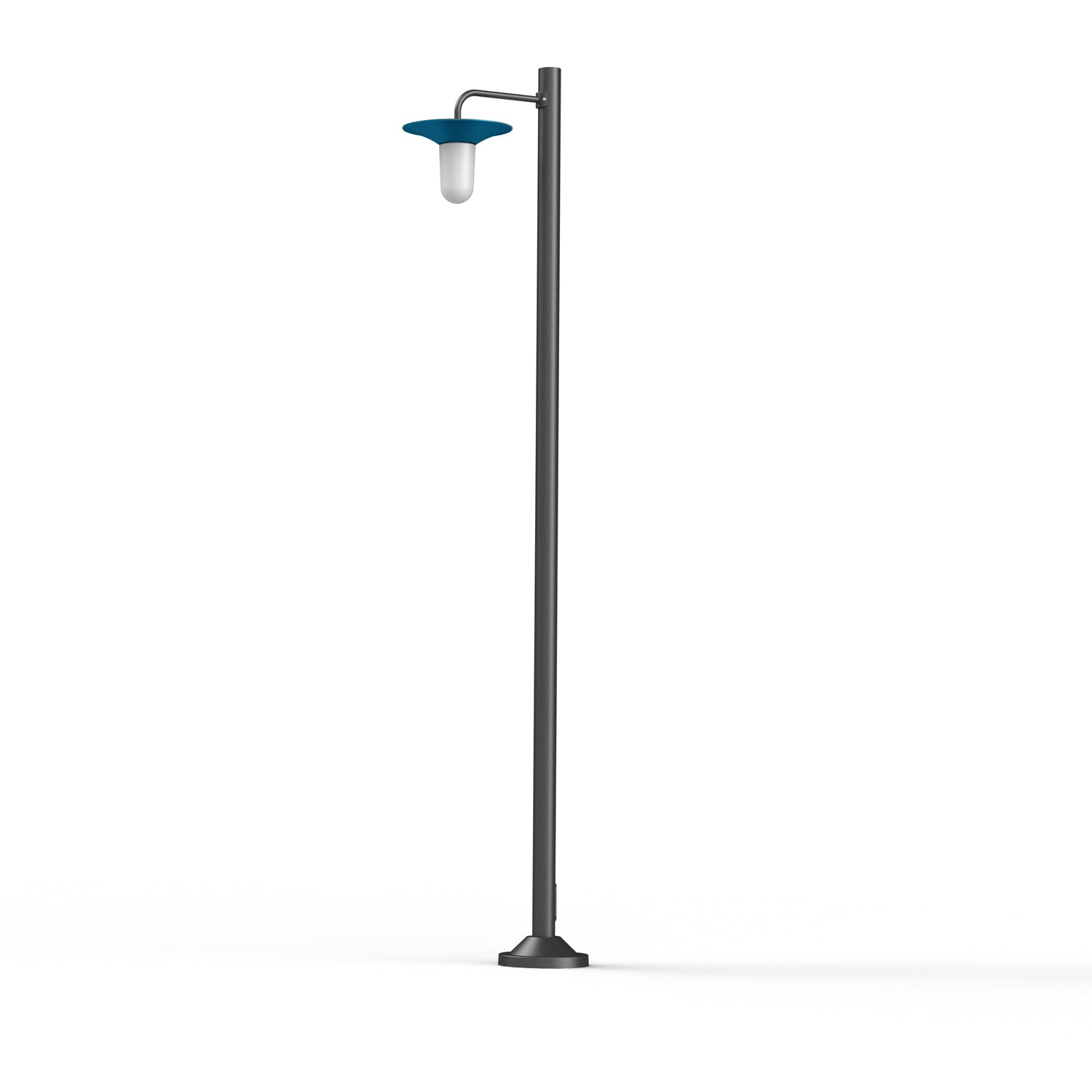 Lampadaire Cooper N°4 opale Bleu Azur mat 134 179008134