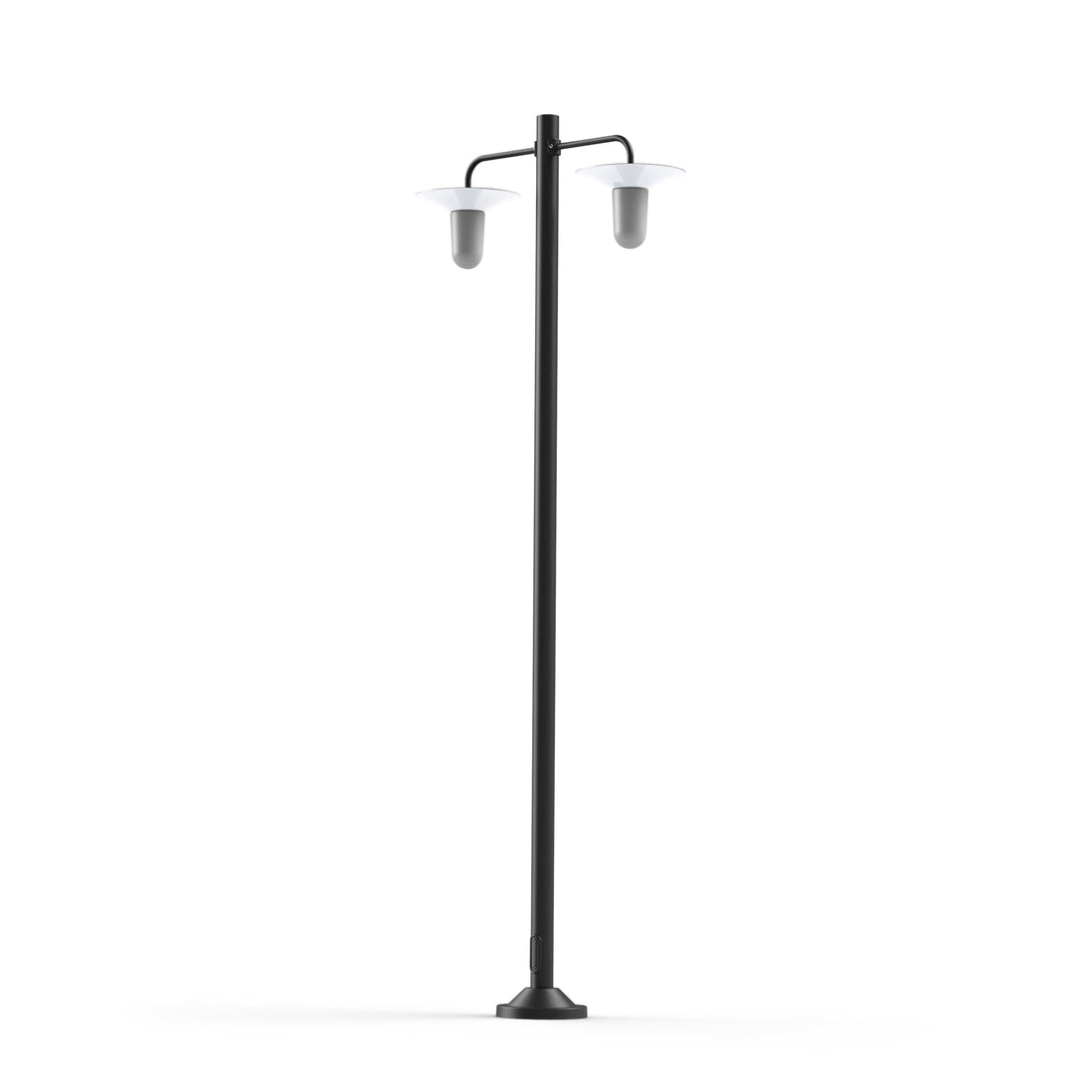 Lampadaire Cooper N°5 opale Emaillé blanc 131 179010131