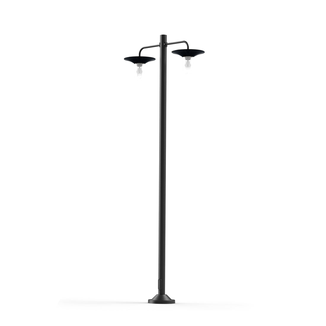 Lampadaire Cooper N°5 clair Emaillé noir 132 179009132