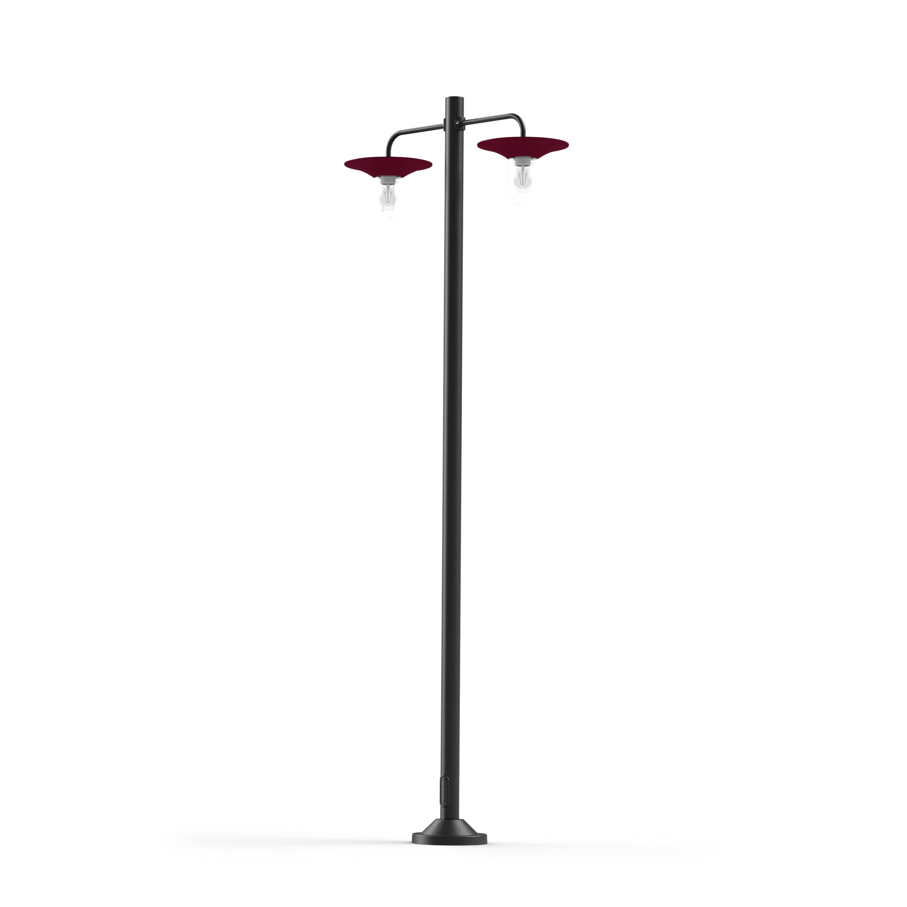 Lampadaire Cooper N°5 clair Rouge vin 066 179009066