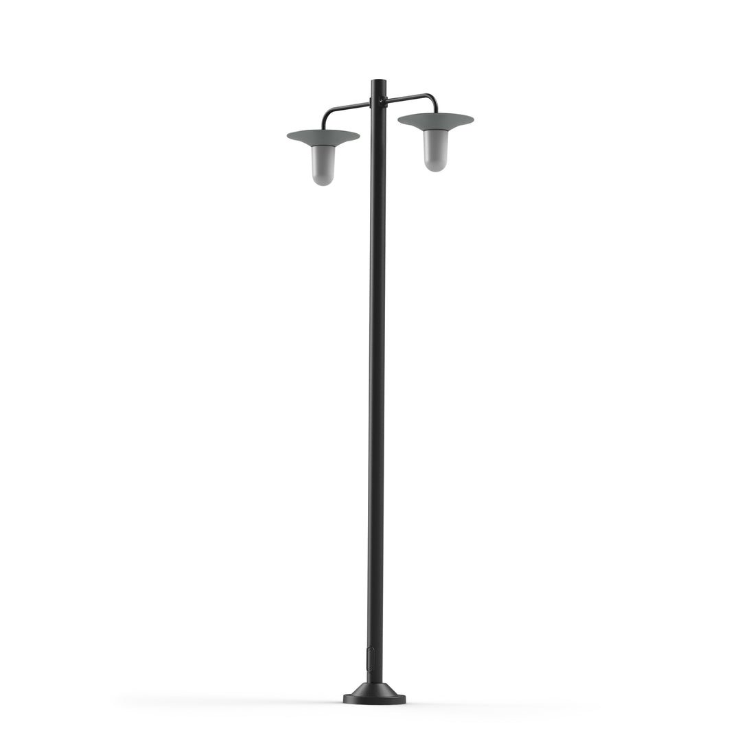 Lampadaire Cooper N°5 opale Gris soie 105 179010105